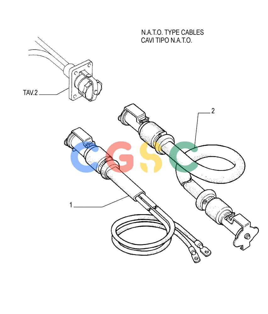 纽荷兰零件查询(FL145) - CRAWLER LOADER (N.A. VERSION) (11/98-) (6.701[03]) - BATTERY - STARTING CABLES New Holland Constructuion