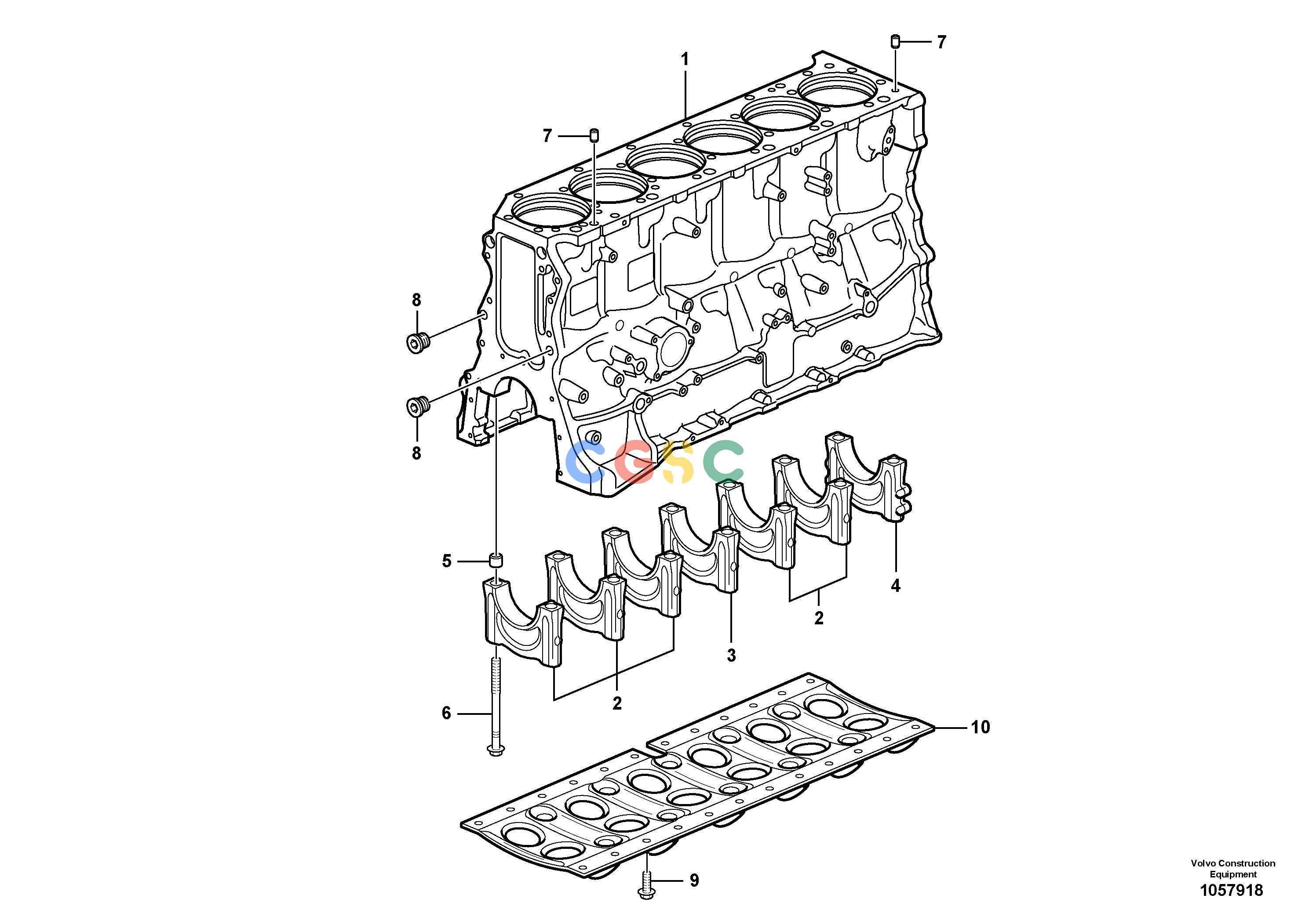 沃尔沃零件查询A25F Cylinder blockNone84719-84718, 84720VOE84719NoneAutodata Volvo online