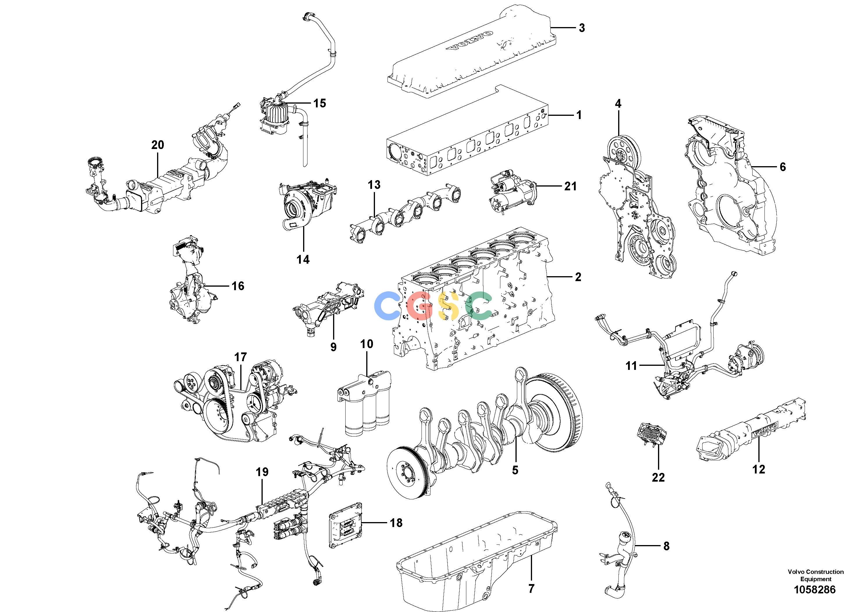 沃尔沃零件查询L250G EngineNone85420-85421VOE85420NoneAutodata Volvo online