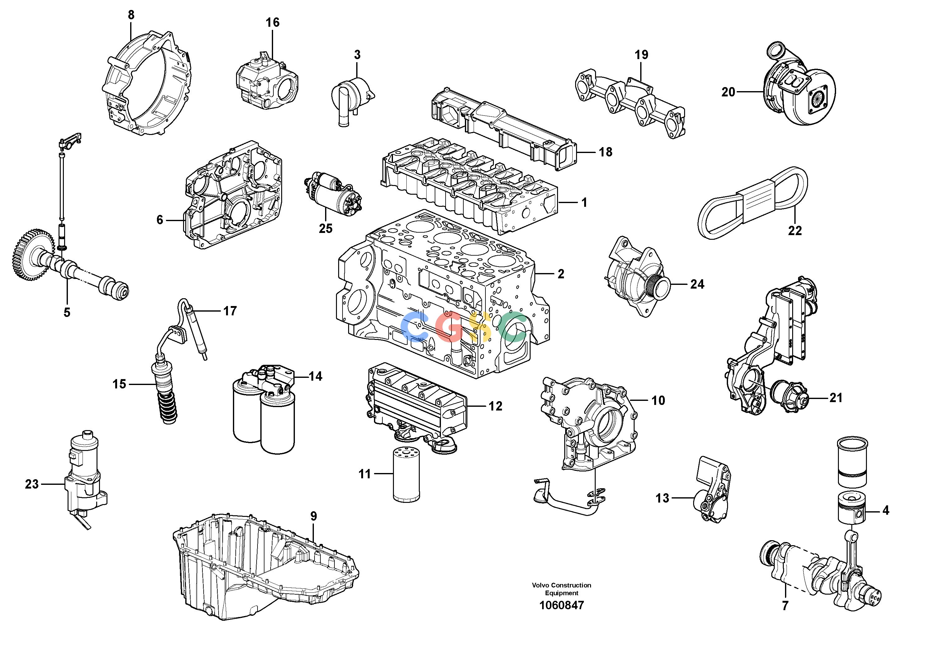 沃尔沃零件查询SD110B EngineS/N 552001 - NoneNone12798593Autodata Volvo online