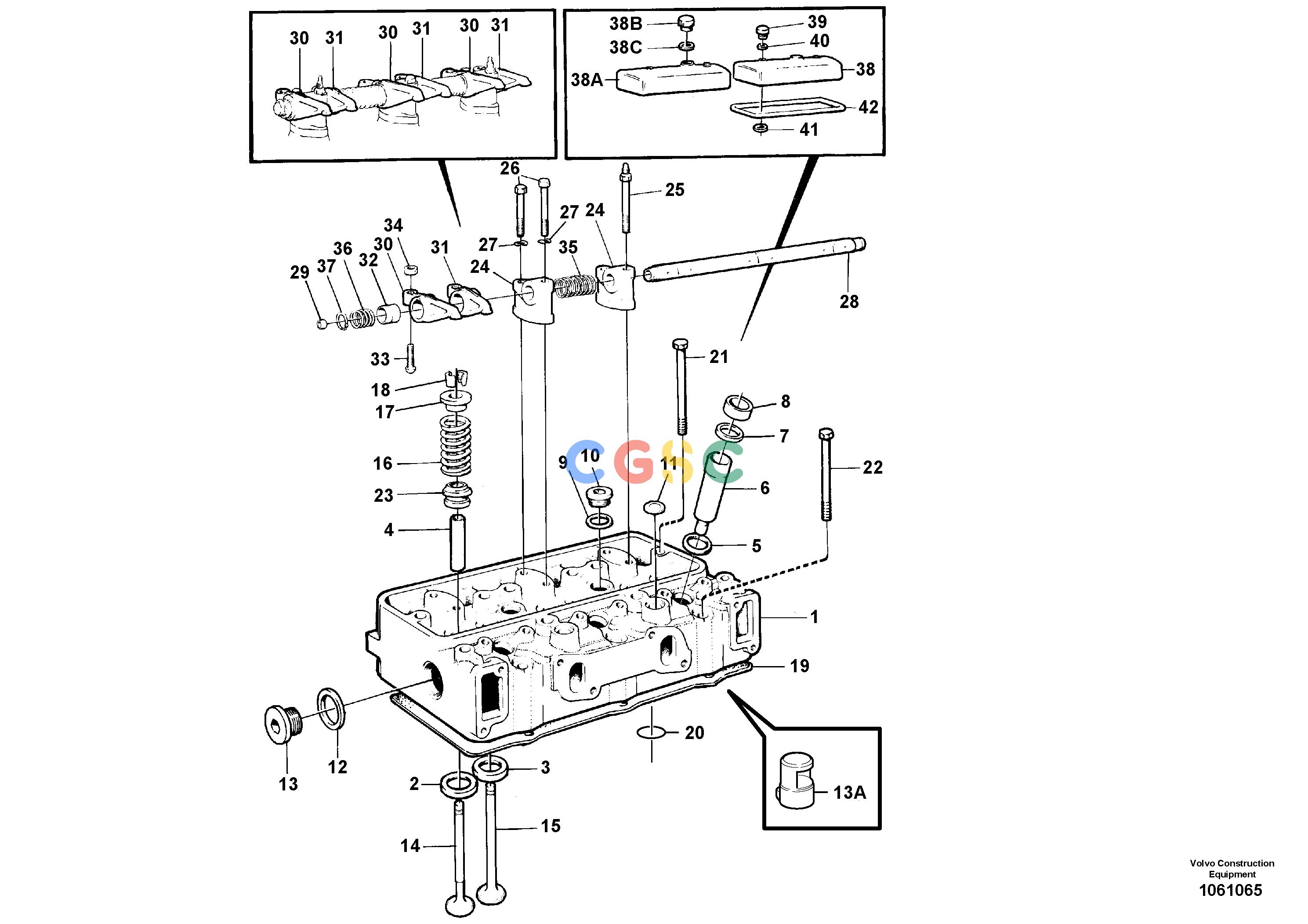 沃尔沃零件查询4400 Cylinder head4400STD E PROD-L PRODNoneNoneNoneAutodata Volvo online