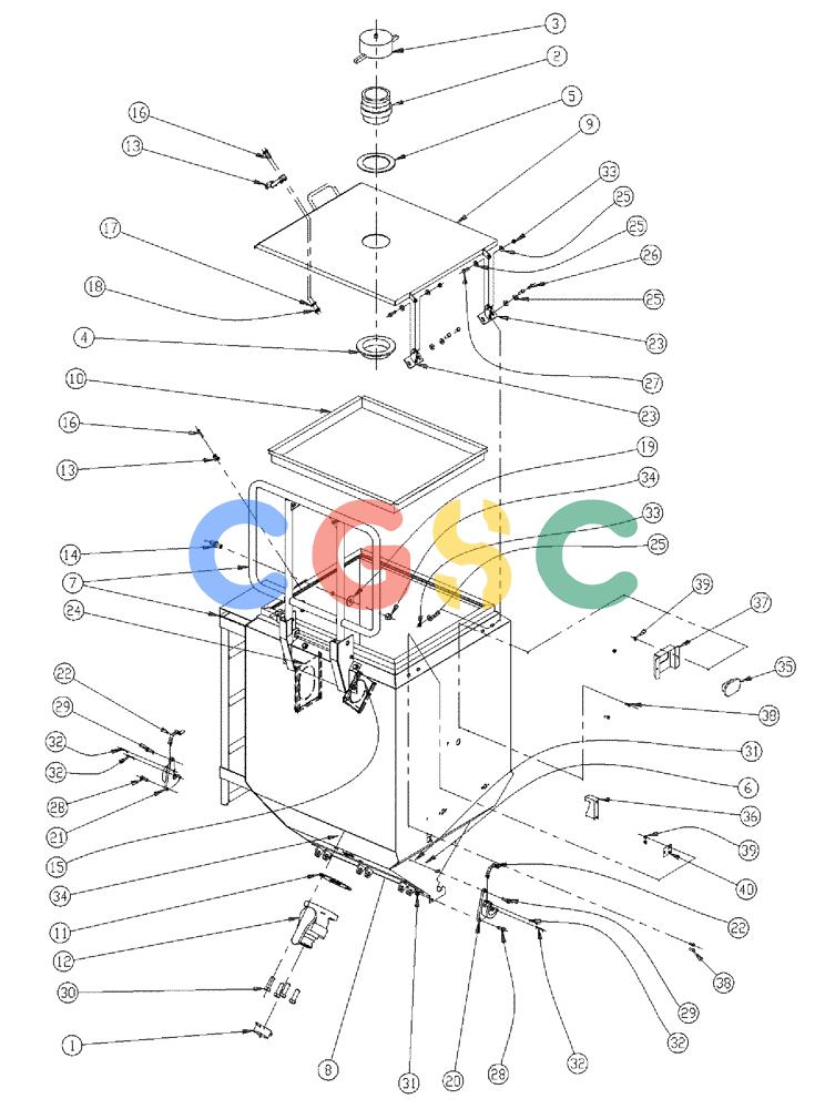 凯斯零件查询(438) - FLEX-AIR APPLICATOR - 1999 (2/99-3/03) (03-013) - BIN GROUP, LH Case Agriculture