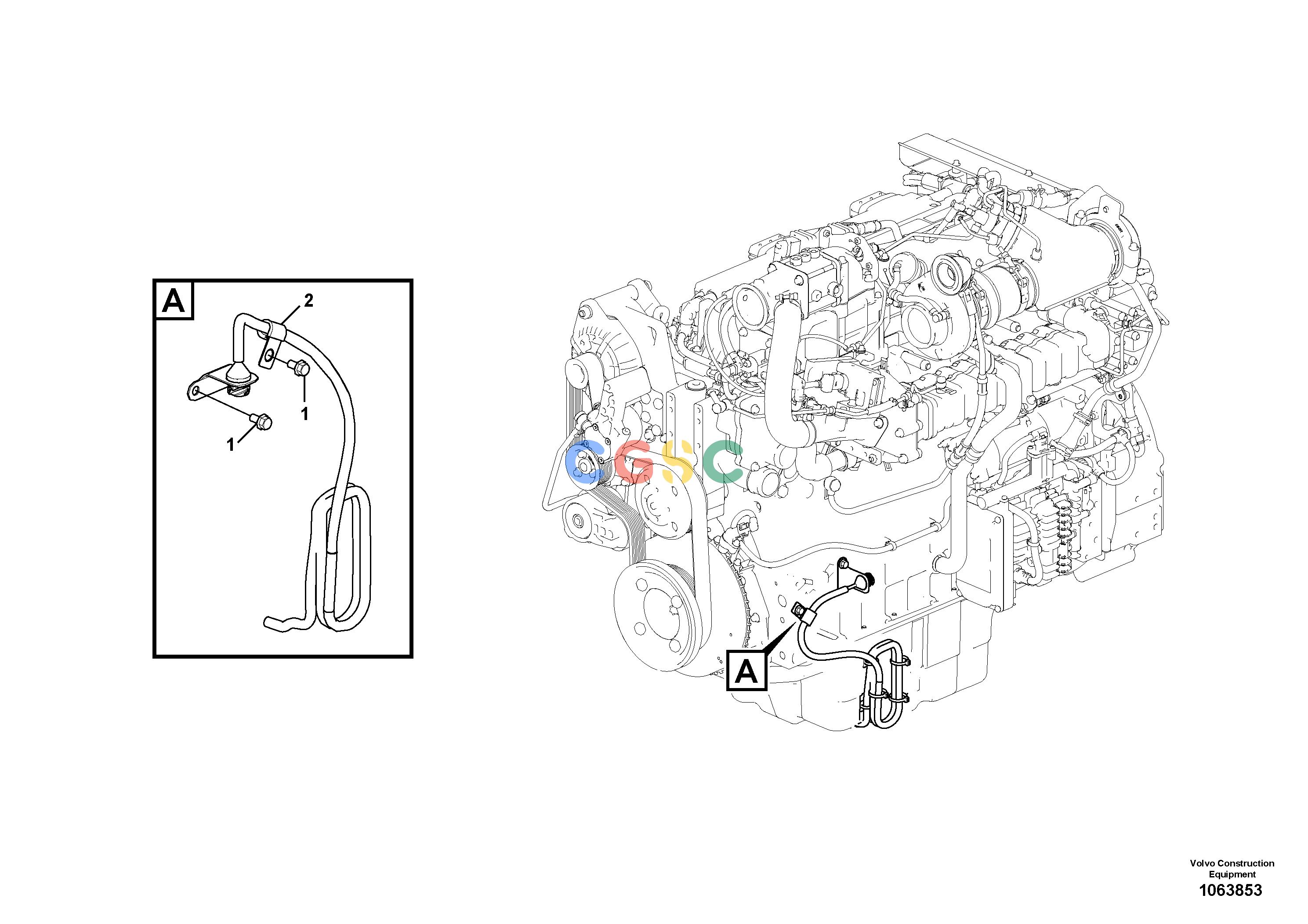 沃尔沃零件查询ECR235D Engine with fitting partsS/N 210001-210669 NoneNone8290174, 8291325Autodata Volvo online