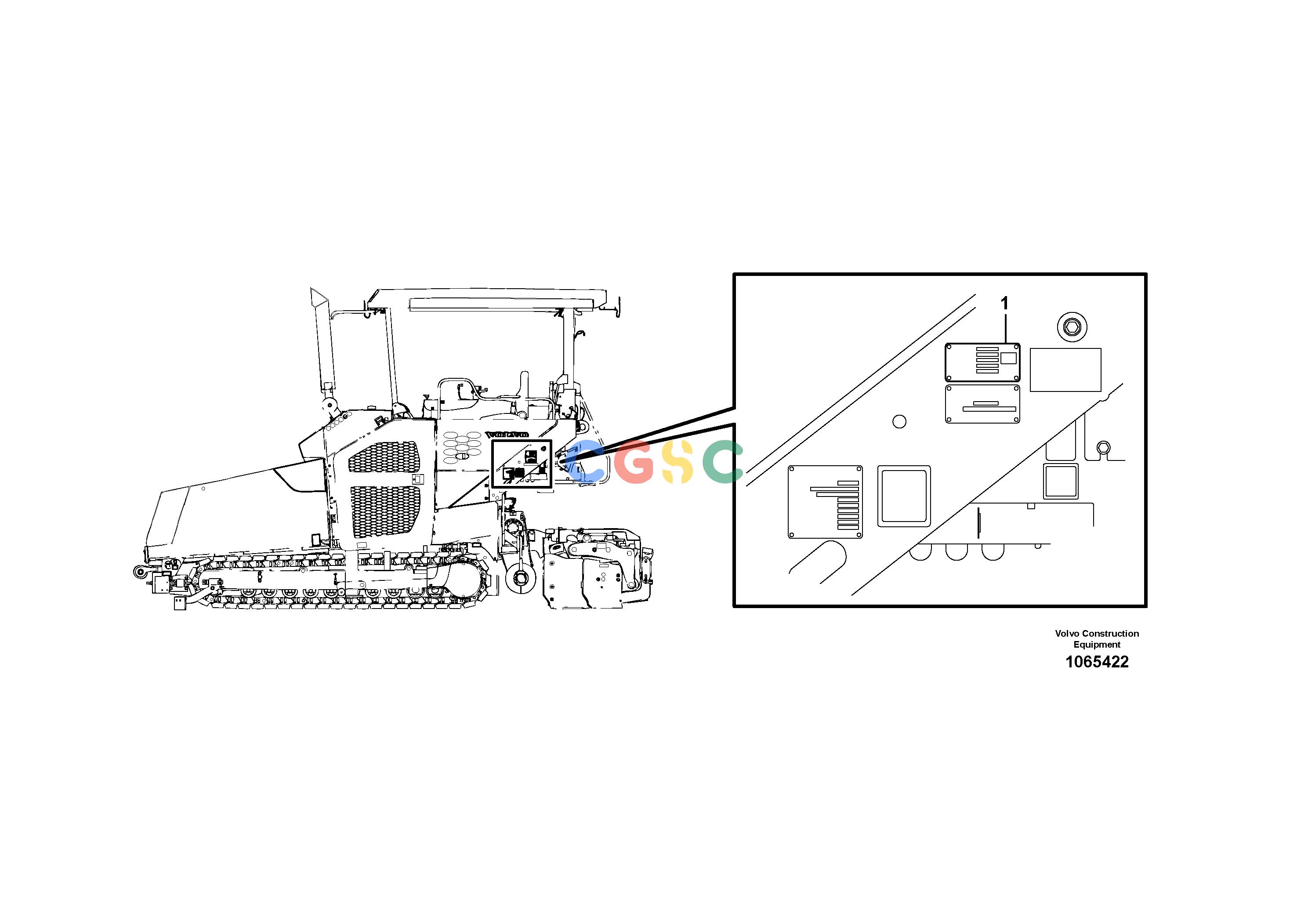 沃尔沃零件查询P8820C ABG Product identification plateS/N 710001 - S/N 715001 - NoneNoneNoneAutodata Volvo online