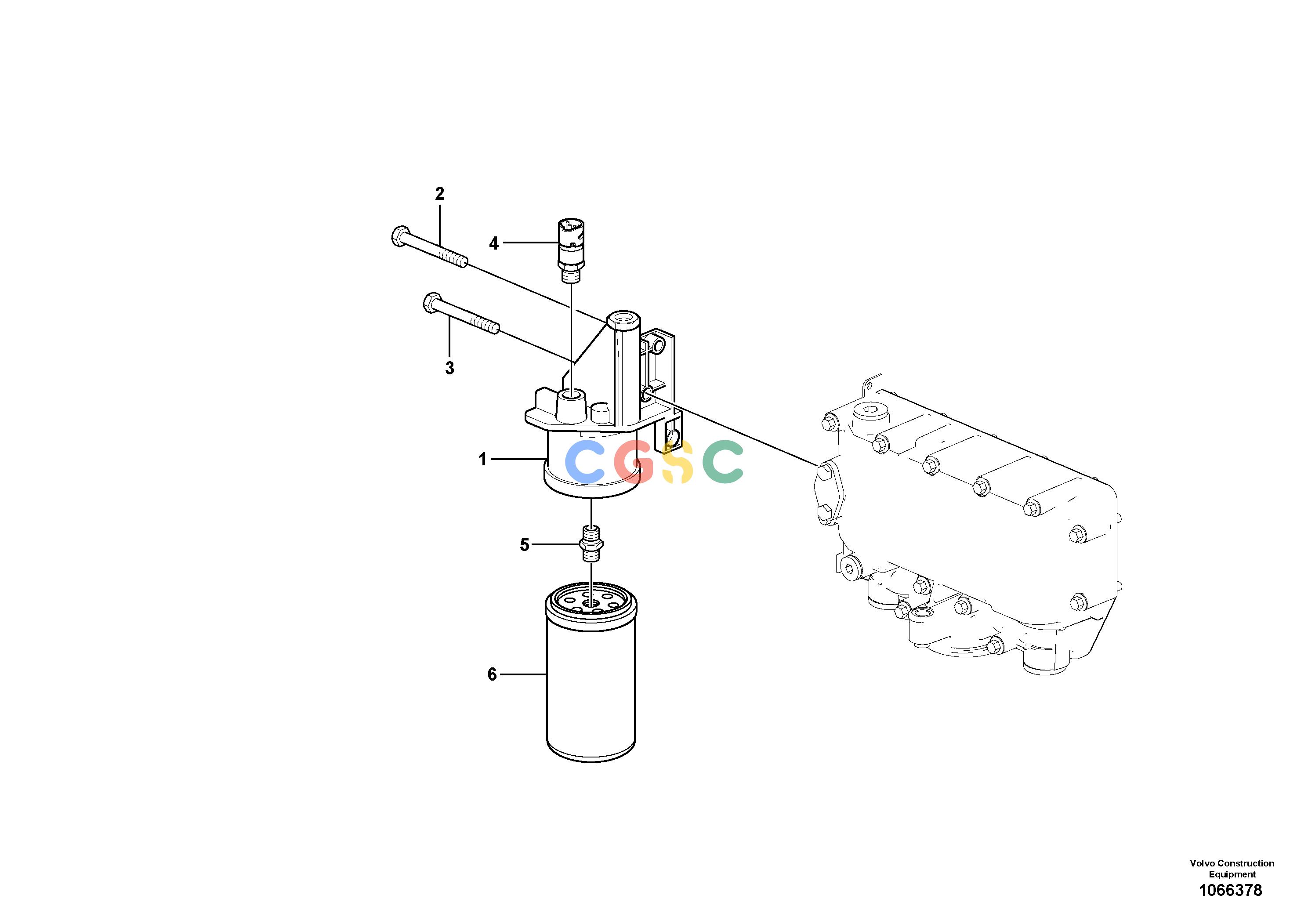 沃尔沃零件查询L105 Fuel filterNone NoneNoneNoneAutodata Volvo online