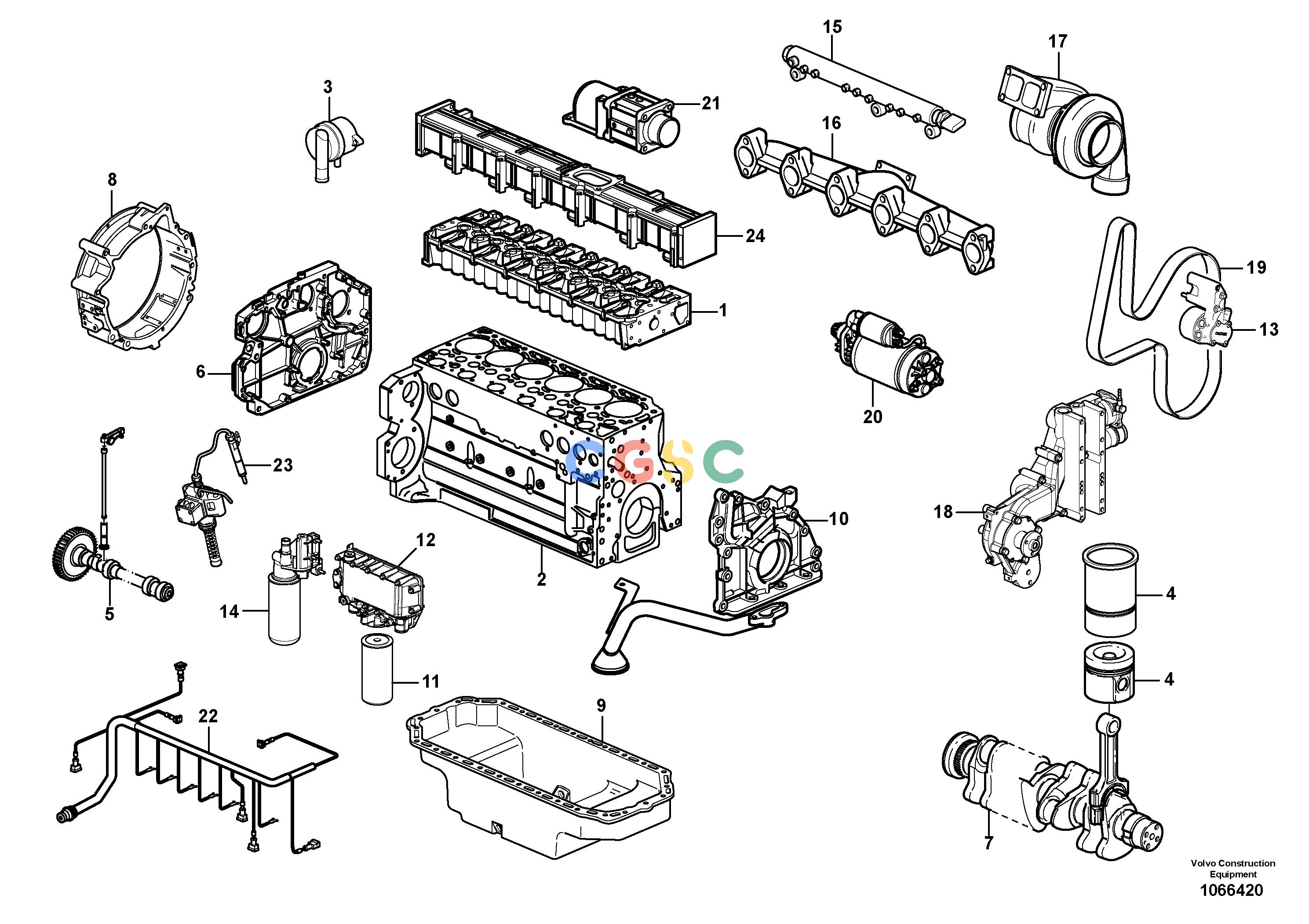 沃尔沃零件查询L105 EngineNone NoneNoneNoneAutodata Volvo online