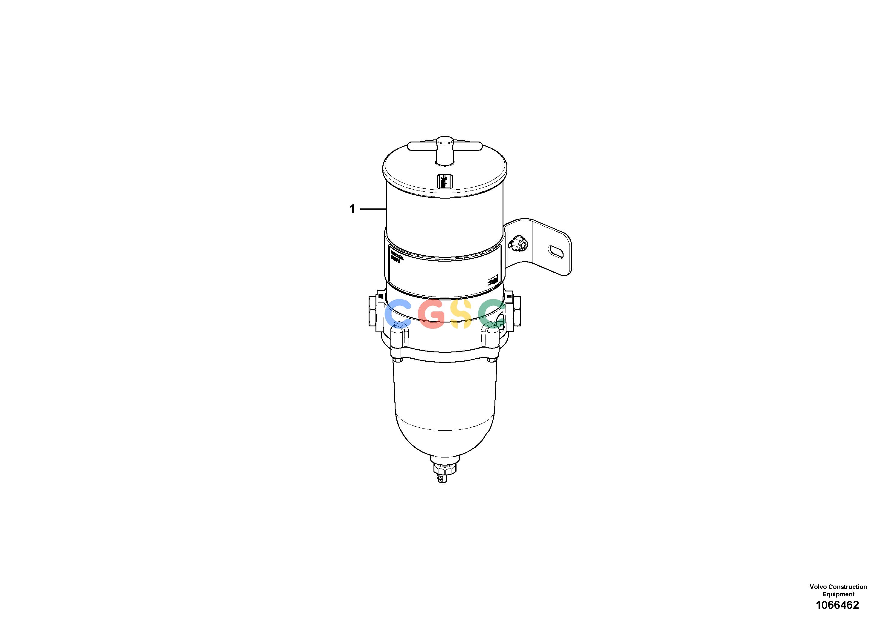 沃尔沃零件查询L105 Water separatorNone NoneNone11161022Autodata Volvo online