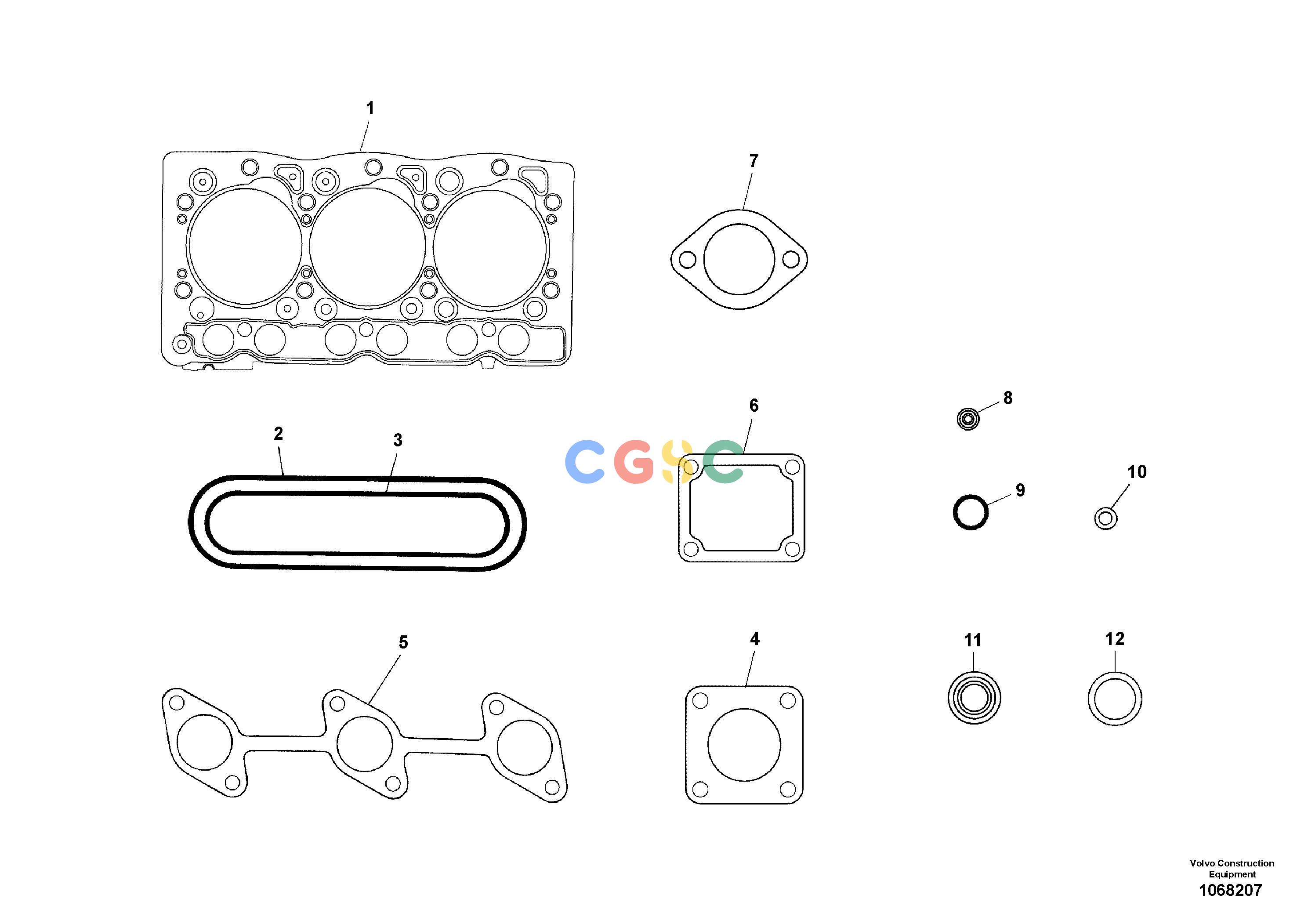 沃尔沃零件查询ECR25D Repair kits for engine25001- NoneNone15678903Autodata Volvo online