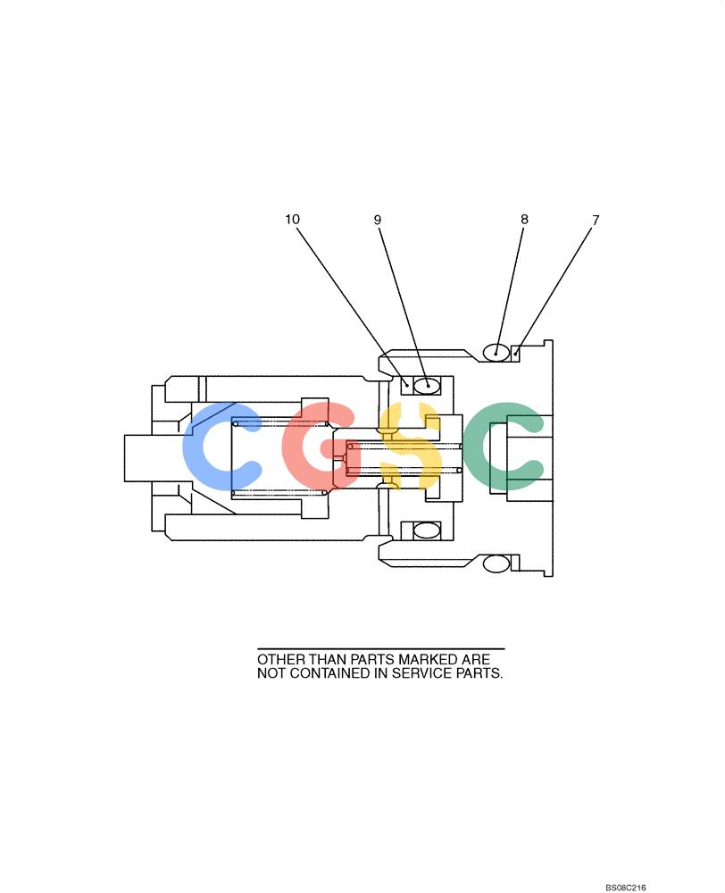 纽荷兰零件查询(E70BSR) - COMPACT CRAWLER EXCAVATOR BTW YT05-15001 - 18000 (NA) (4/08-) (08-03-01[00]) - VALVE ASSEMBLY, BYPASS (2436R1746F1) New Holland Constructuion