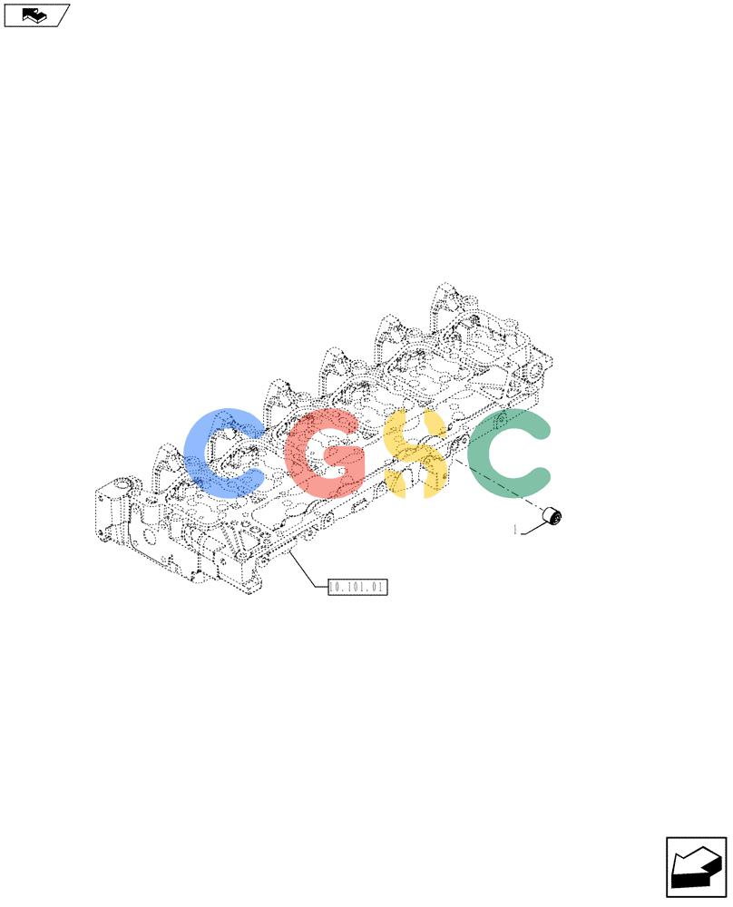 神钢零件查询(F4GE9684R J605) - ENGINE 5801404376 - 84370655 (11/13-) (10.408.03) - HEAT EXCHANGER - ENGINE (2856050) Kobelco