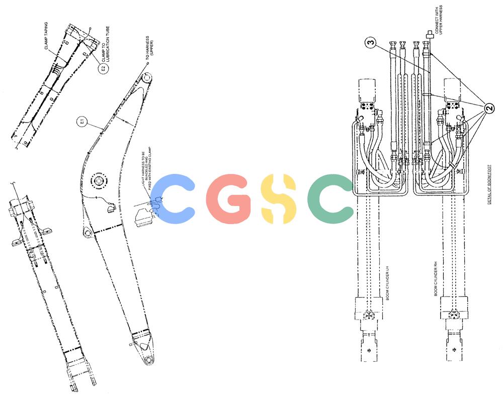 神钢零件查询(SK160LC) - DYNAMIC ACERA EXCAVATOR 11/2000 ASN YM02U0101 (11/00-12/02) (01-063[12]) - HARNESS ASSY Kobelco