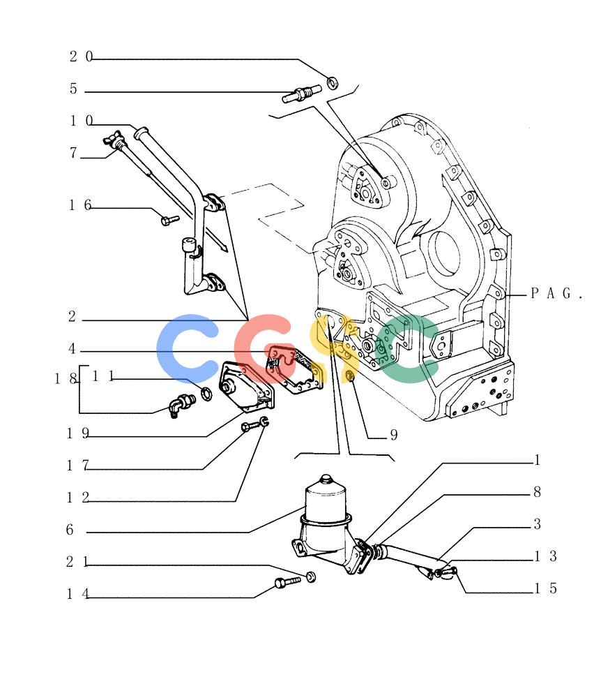 纽荷兰零件查询(FL145) - CRAWLER LOADER (N.A. VERSION) (11/98-) (1.211[05]) - TRANSMISSION - COMPONENTS New Holland Constructuion