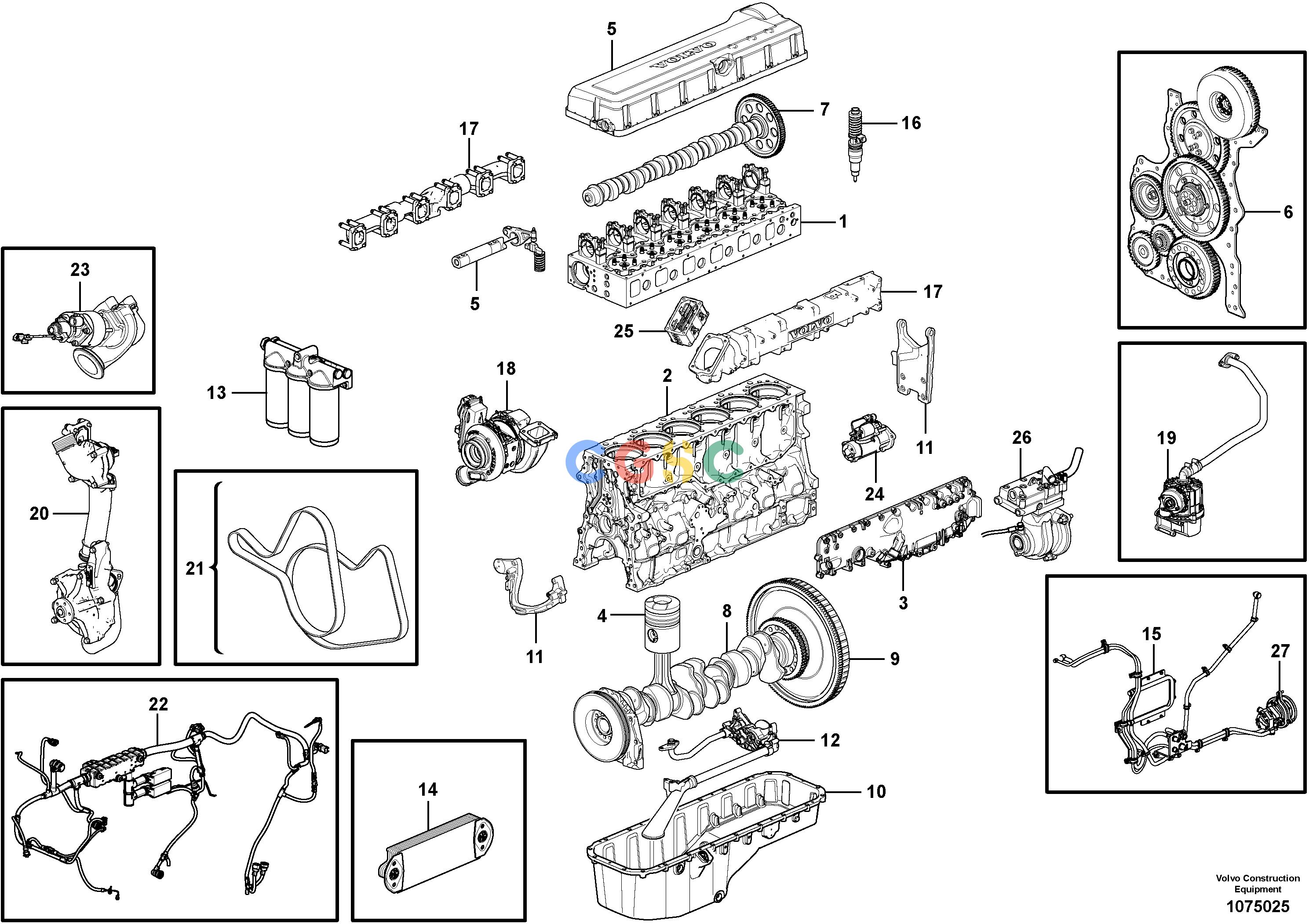 沃尔沃零件查询L350H EngineNone86933-87739VOE86933NoneAutodata Volvo online