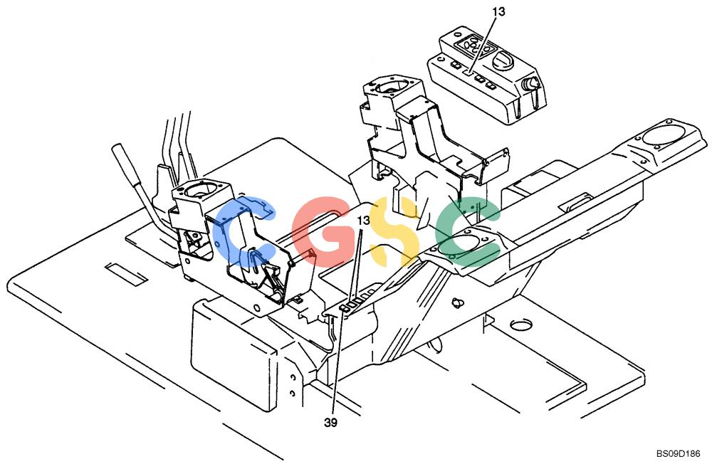神钢零件查询(NIBBLER) - & BREAKER - SK70SR-1E SHORT RADIUS EXCAVATOR ASN YT02-04001 (4/03-12/04) (06-075[00]) - INSTRUMENT PANEL ASSEMBLY (SWITCH SINGLE / CONFLUX), (YT17M00010F2) Kobelco