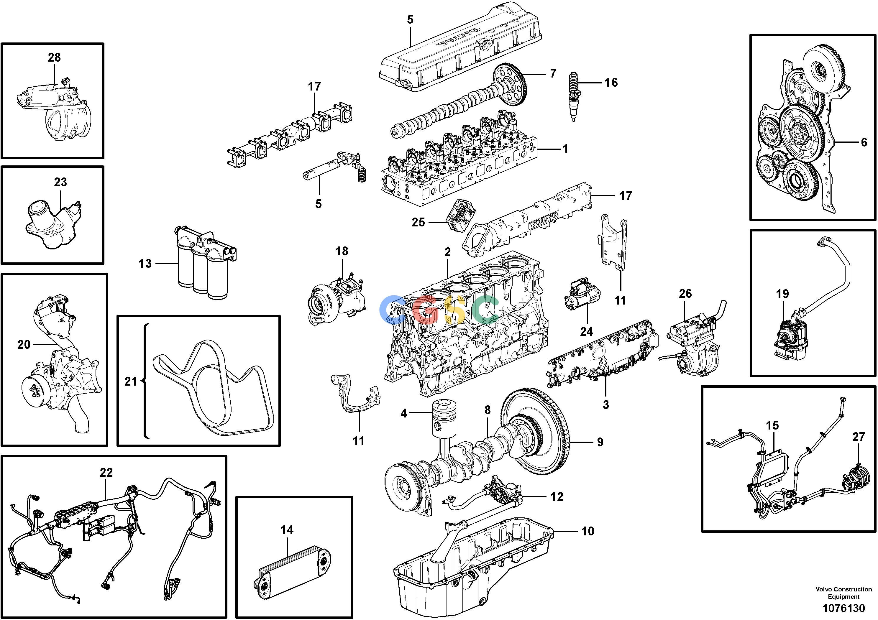 沃尔沃零件查询A25G EngineNone11371615-11371616VOE11371615NoneAutodata Volvo online