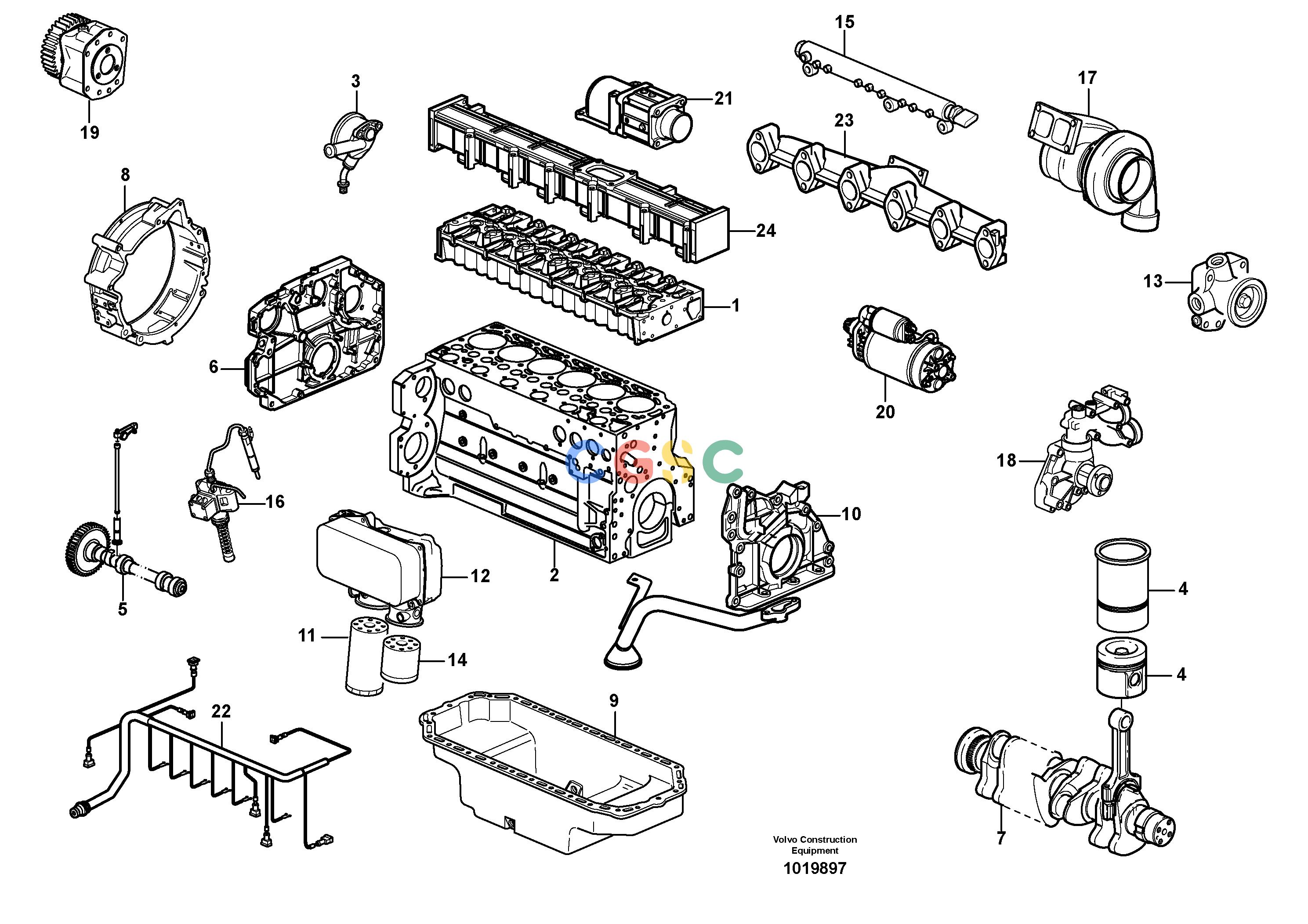 沃尔沃零件查询L120F EngineNone NoneNoneNoneAutodata Volvo online