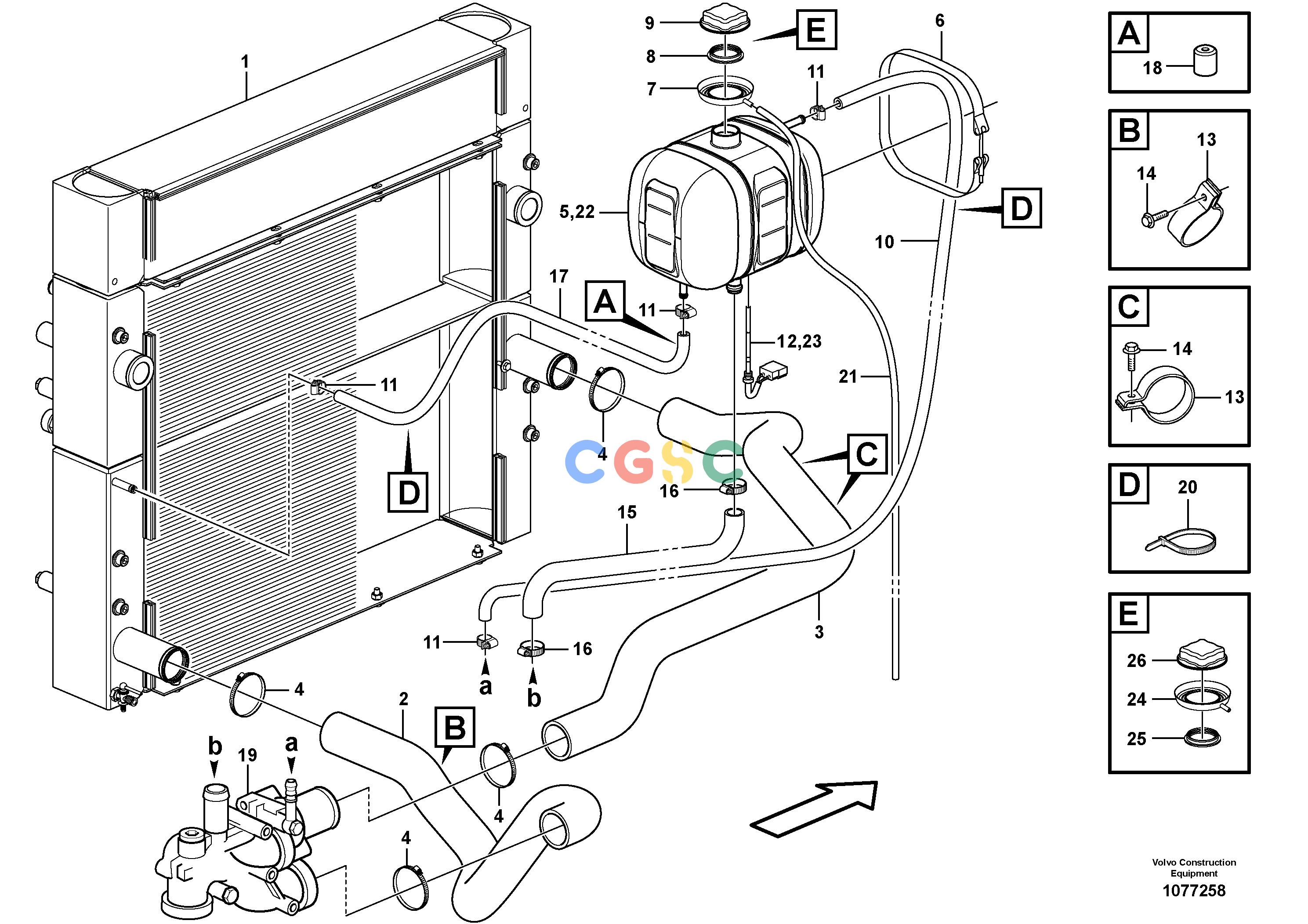 沃尔沃零件查询L45F Cooling systemNone NoneNoneNoneAutodata Volvo online