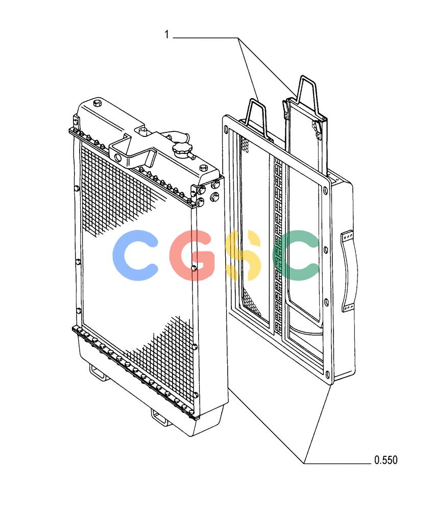 纽荷兰零件查询(FD175) - CRAWLER DOZER (N.A. VERSION)(S/N 061640 & AFTER) (1/93-) (9.173[01]) - SAND SCREEN - OPTIONAL CODE 79085251 New Holland Constructuion