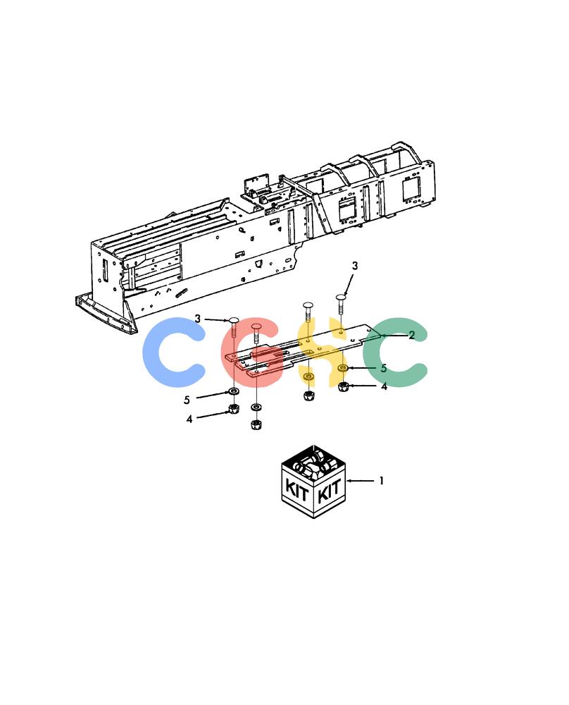 凯斯零件查询(SBX550) - CASE IH SQUARE BALER (11/01-8/08) (043) - CHAMBER BOTTOM KIT Case Agriculture