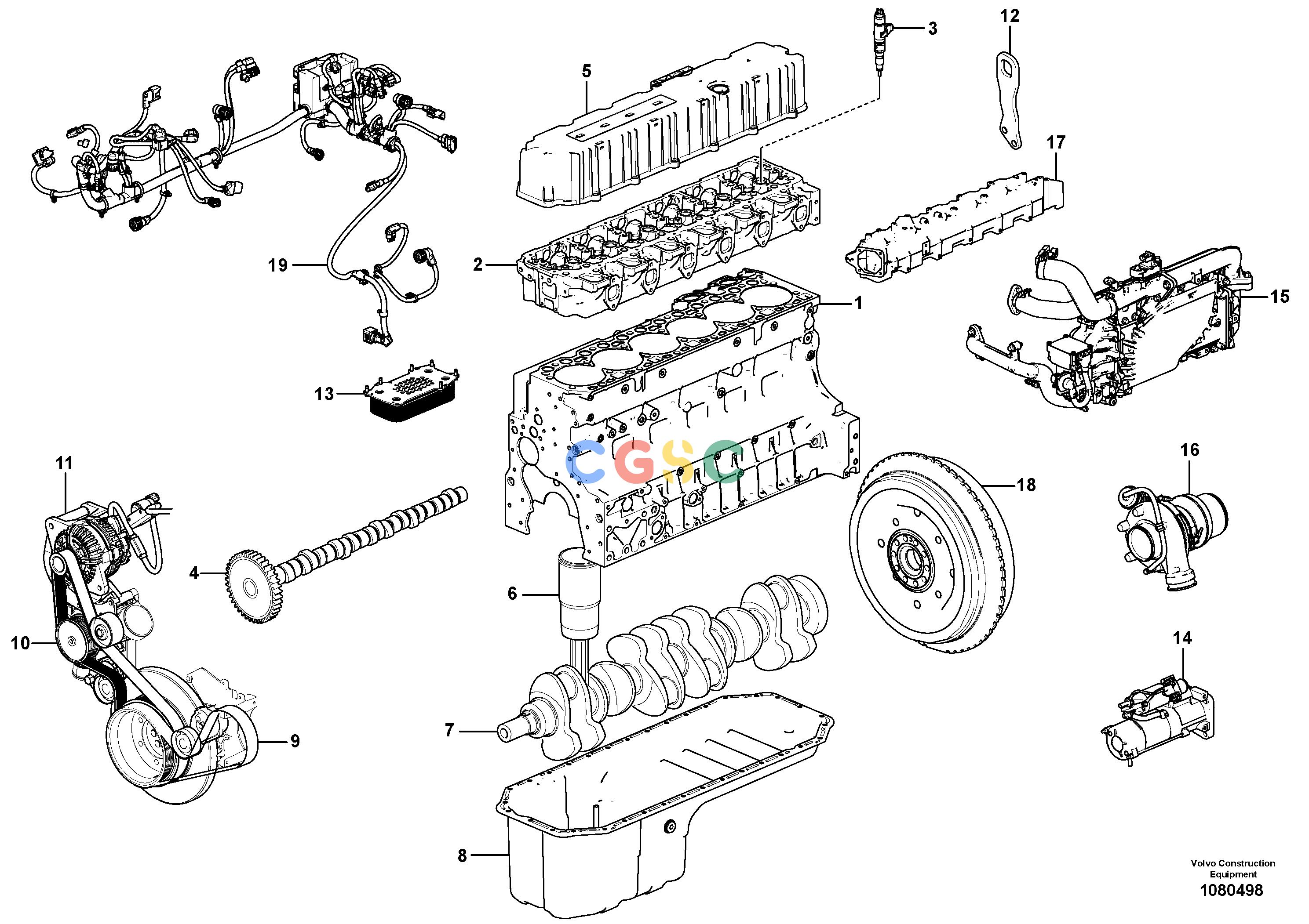 沃尔沃零件查询ECR235E EngineS/N 310001- NoneNone8295944, 8297788, 8303014, 8303013Autodata Volvo online