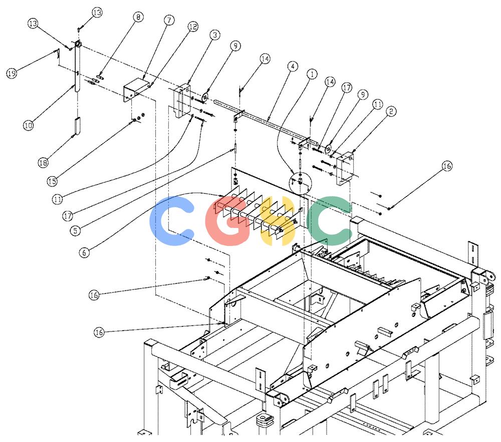 凯斯零件查询(810) - FLEX-AIR APPLICATOR - 2009 (9/09-12/11) (01-012) - GATE GROUP, FLEX, 60’ & 70’ Case Agriculture