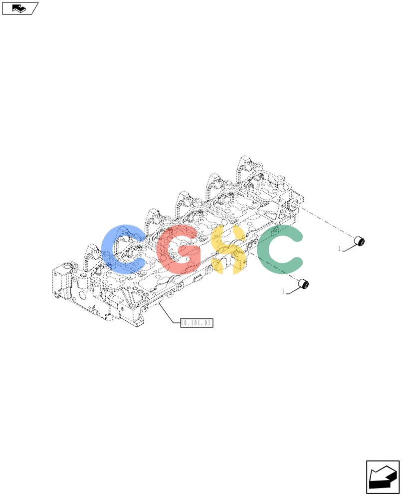 神钢零件查询(F4GE9684F J602) - ENGINE - 504375333 - 84250815 (1/13-) (10.408.03) - HEAT EXCHANGER - ENGINE (2856050) Kobelco