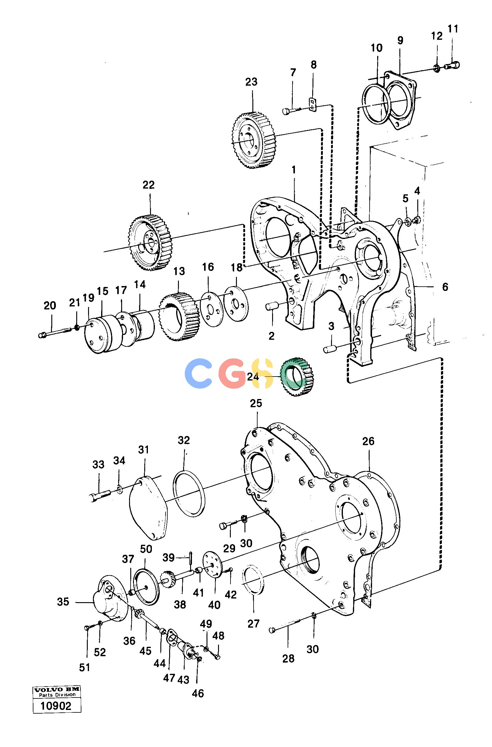 沃尔沃零件查询861 Timing gear casing,timinggears and engine-speed Indicator861 NoneNoneNoneAutodata Volvo online