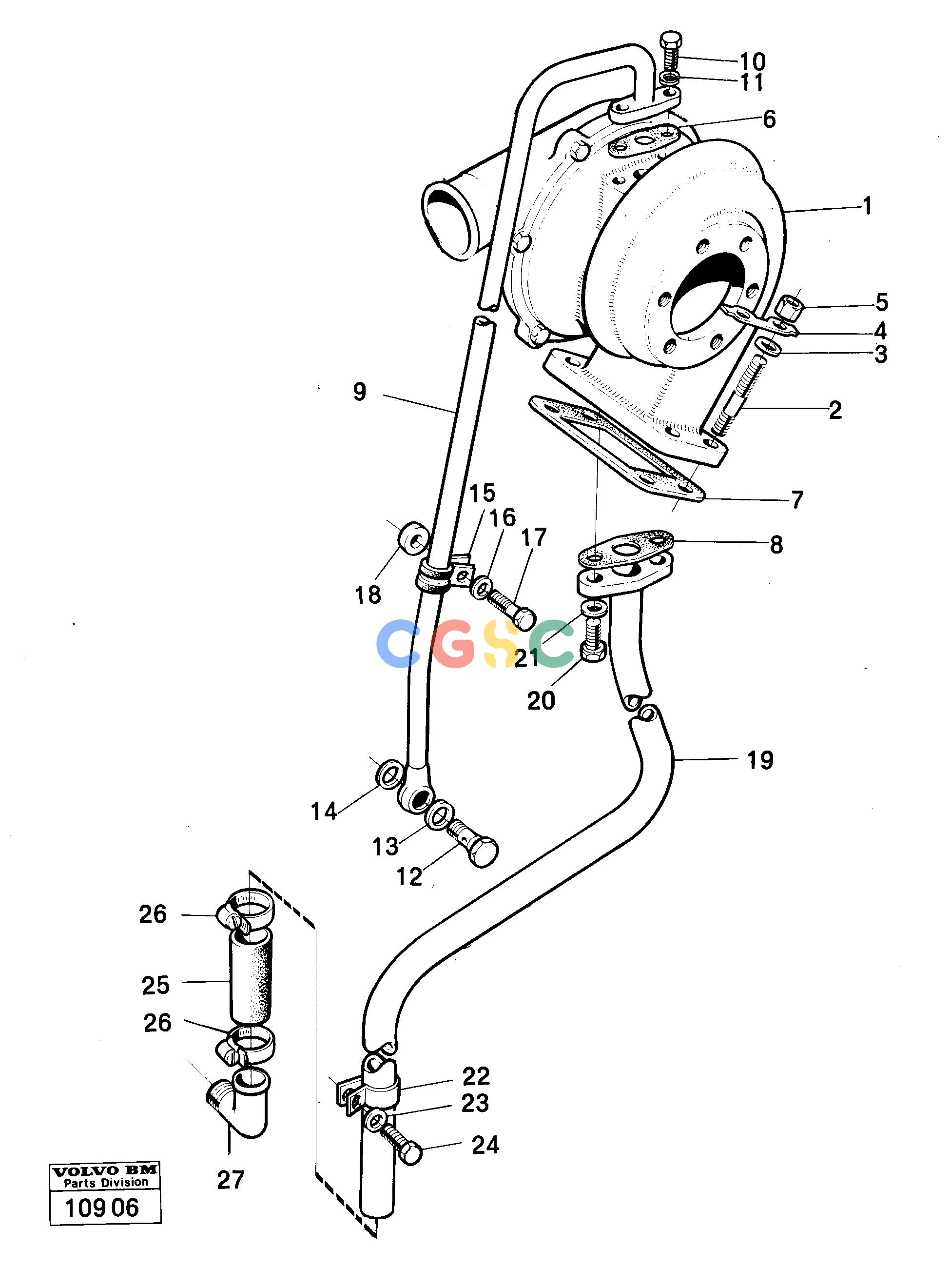 沃尔沃零件查询861 Turbocharger with fitting parts861 NoneNoneNoneAutodata Volvo online