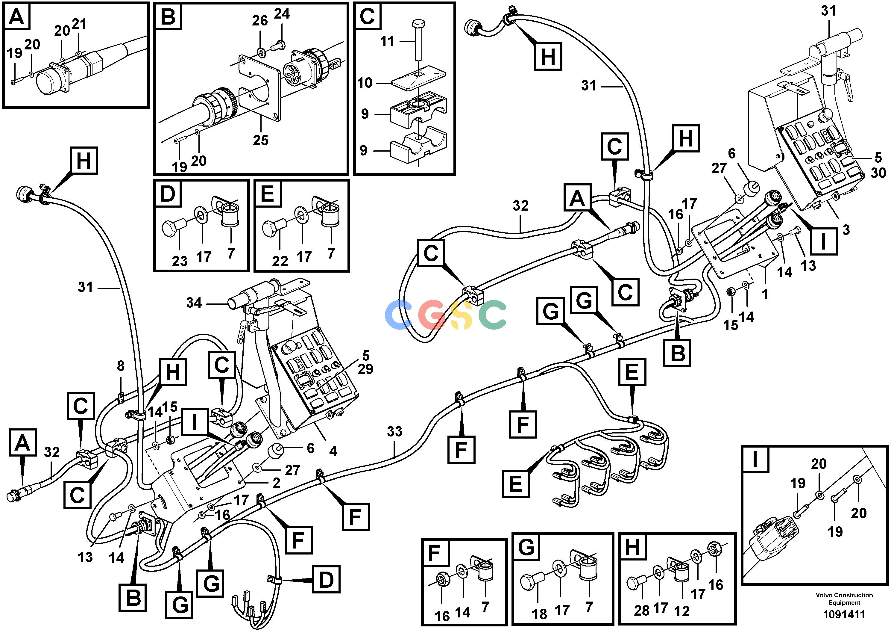 沃尔沃零件查询ULTIMAT 200 Electrical InstallationULTIMAT 200, P7110/7170 NoneNoneNoneAutodata Volvo online