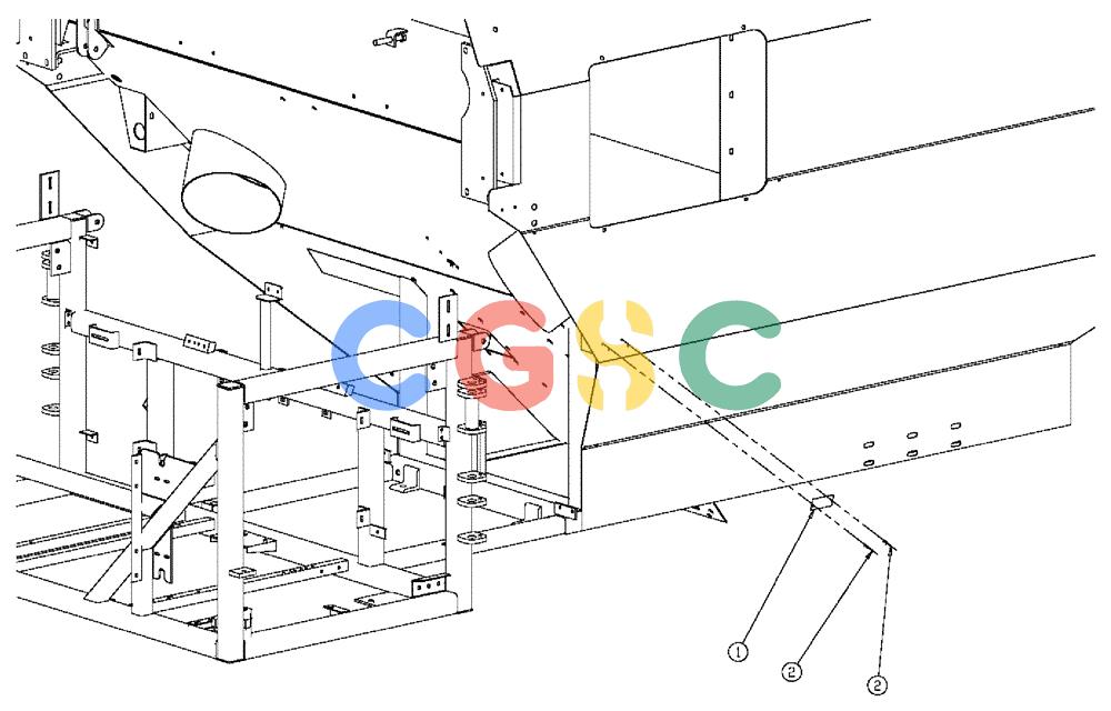 凯斯零件查询(810) - FLEX-AIR APPLICATOR - 2009 (9/09-12/11) (01-006) - SERIAL NUMBER PLATE Case Agriculture
