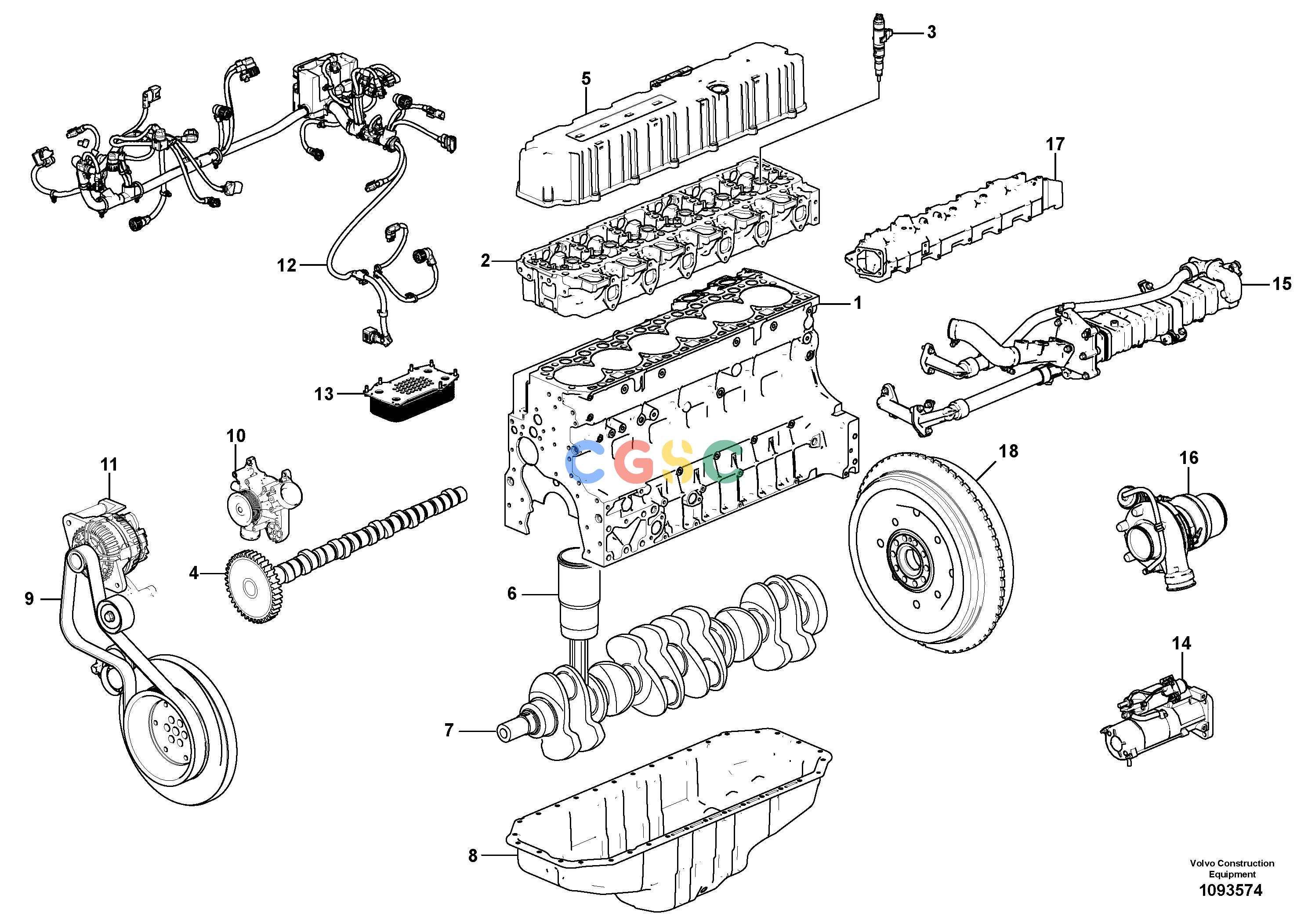 沃尔沃零件查询P7820D EngineS/N 720000 - S/N 725000 - NoneNoneNoneAutodata Volvo online