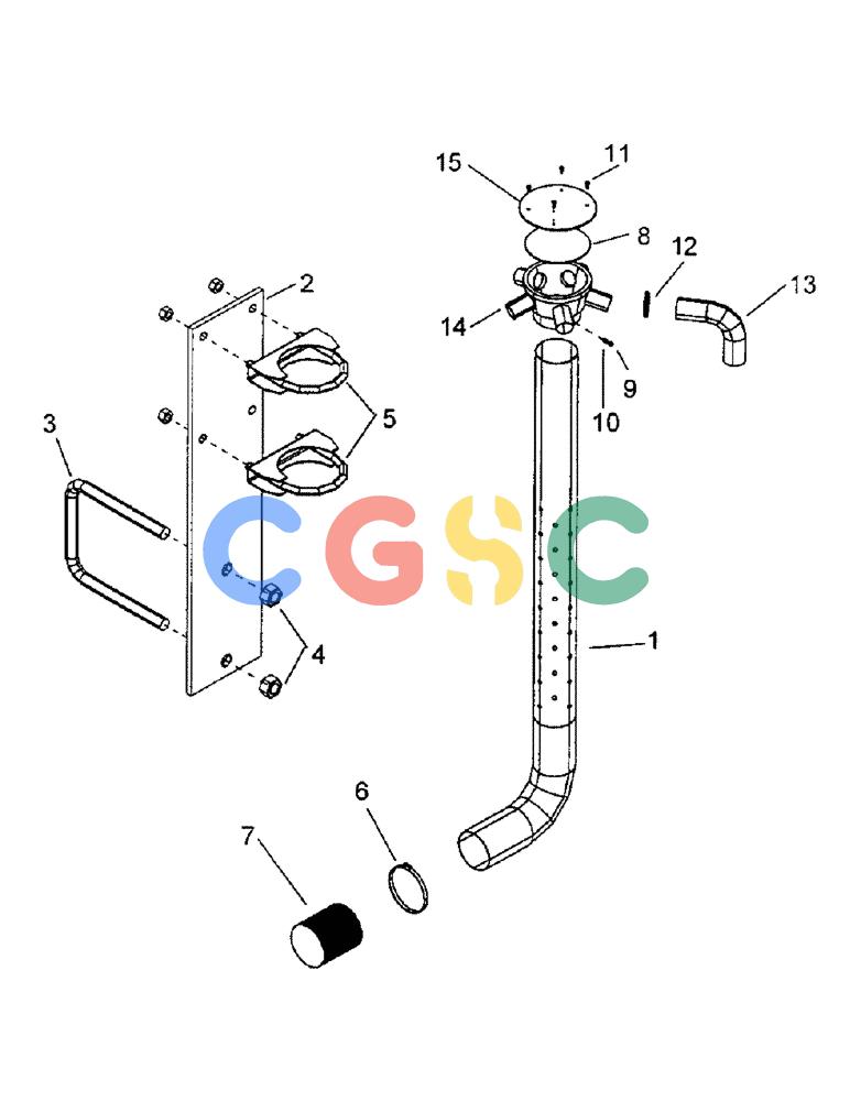 凯斯零件查询(3503) - CONCORD AIR SYSTEM (1/96-12/00) (F06) - SECONDARY MANIFOLD, TUBES AND STANDS, 3/4", 1" AND 1-1/2" PORTS Case Agriculture
