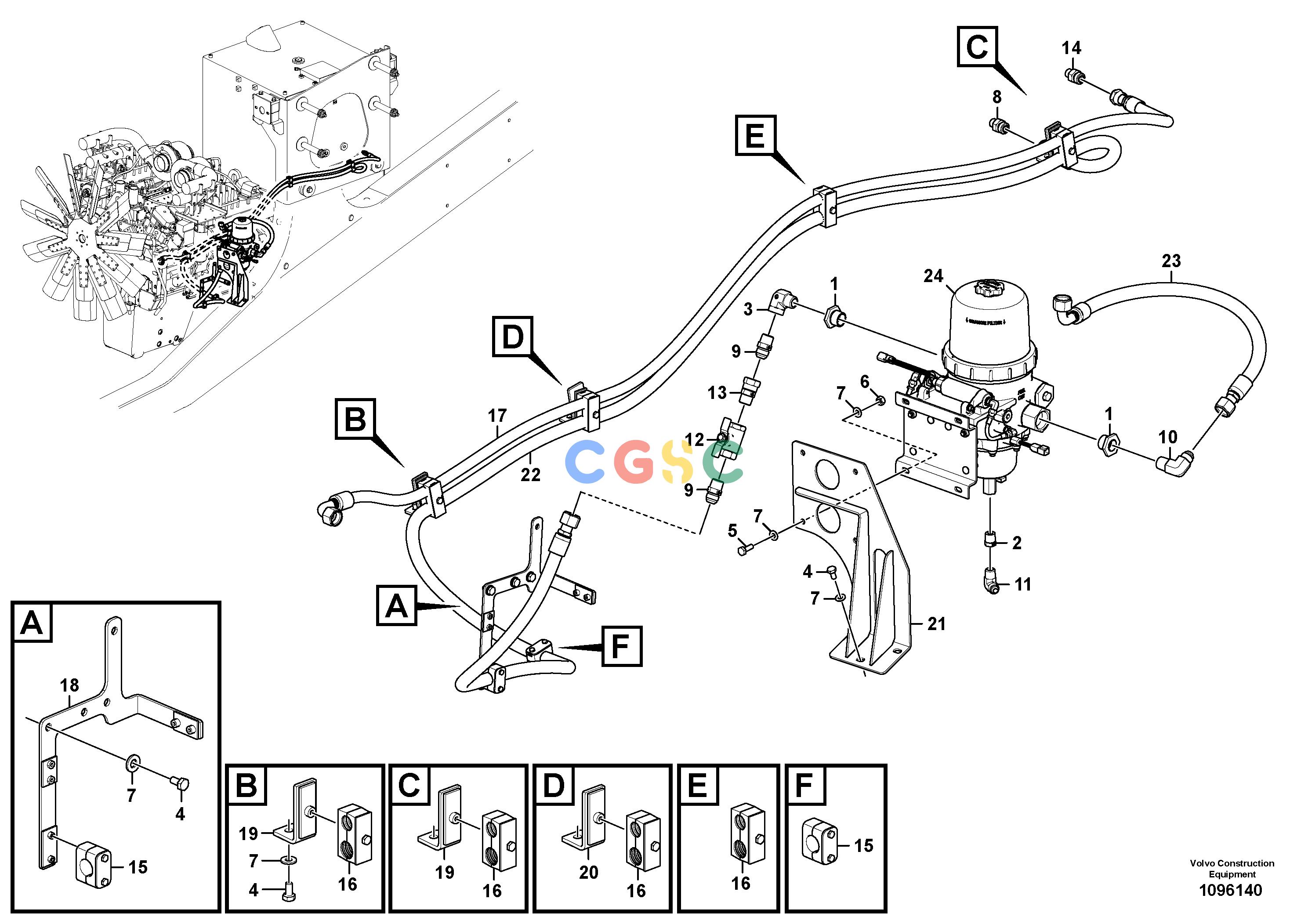 沃尔沃零件查询R100E Fuel LinesNone NoneNoneNoneAutodata Volvo online