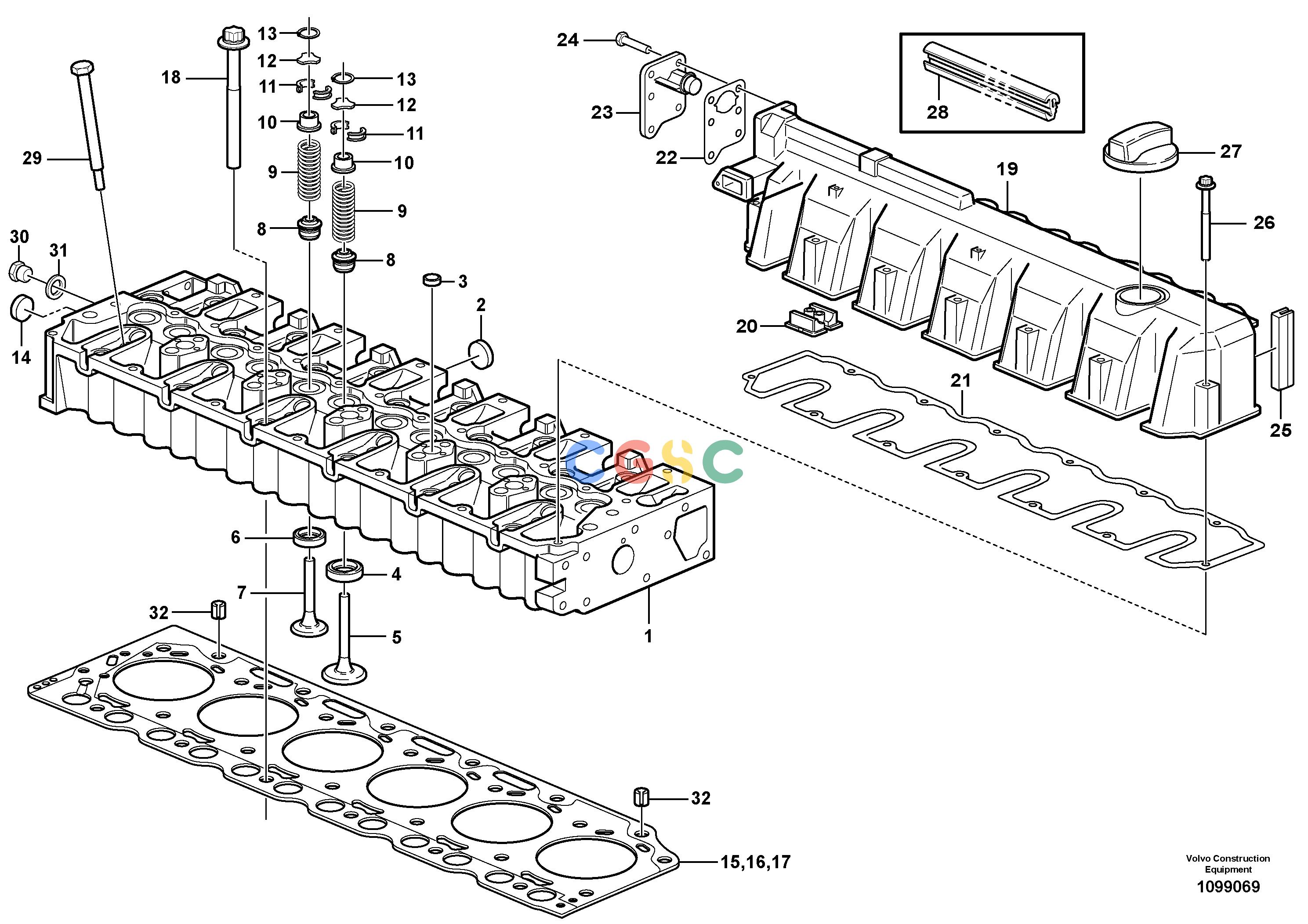 沃尔沃零件查询EC210B Cylinder headPRIME S/N 35-,40-,50-, 70-,80-,81-,90-,95-95057ENG -12235716-ENG 12235717-NoneNone14536073Autodata Volvo online