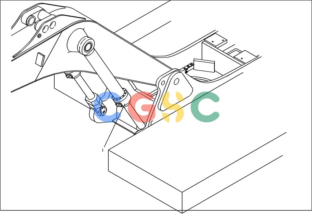纽荷兰零件查询(EC450) - CRAWLER EXCAVATOR (SN: 750001-UP) (11/99-) (24.020[001]) - BOOM CYLINDERS INSTALL.MATERIAL (S/N 750001-750001) New Holland Constructuion