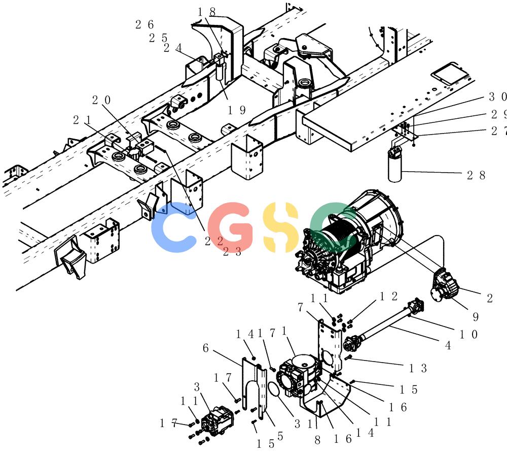 凯斯零件查询(FLX810) - FLEX-AIR APPLICATOR (10/03-8/09) (06-001) - PUMP GROUP, 4 WHEELER Case Agriculture