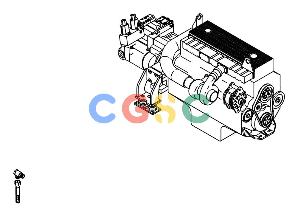 纽荷兰零件查询(EC450) - CRAWLER EXCAVATOR (SN: 750001-UP) (11/99-) (13.310[001]) - FUEL LINE (S/N 750001-UP) New Holland Constructuion