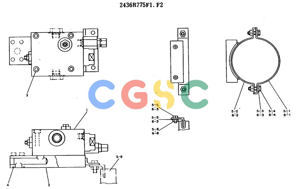 神钢零件查询(MD140BLC) - EXCAVATOR BTW YPU0001 - YPU0300 (1/80-12/06) (11-006) - VALVE ASSY, MAIN RELIEF Kobelco