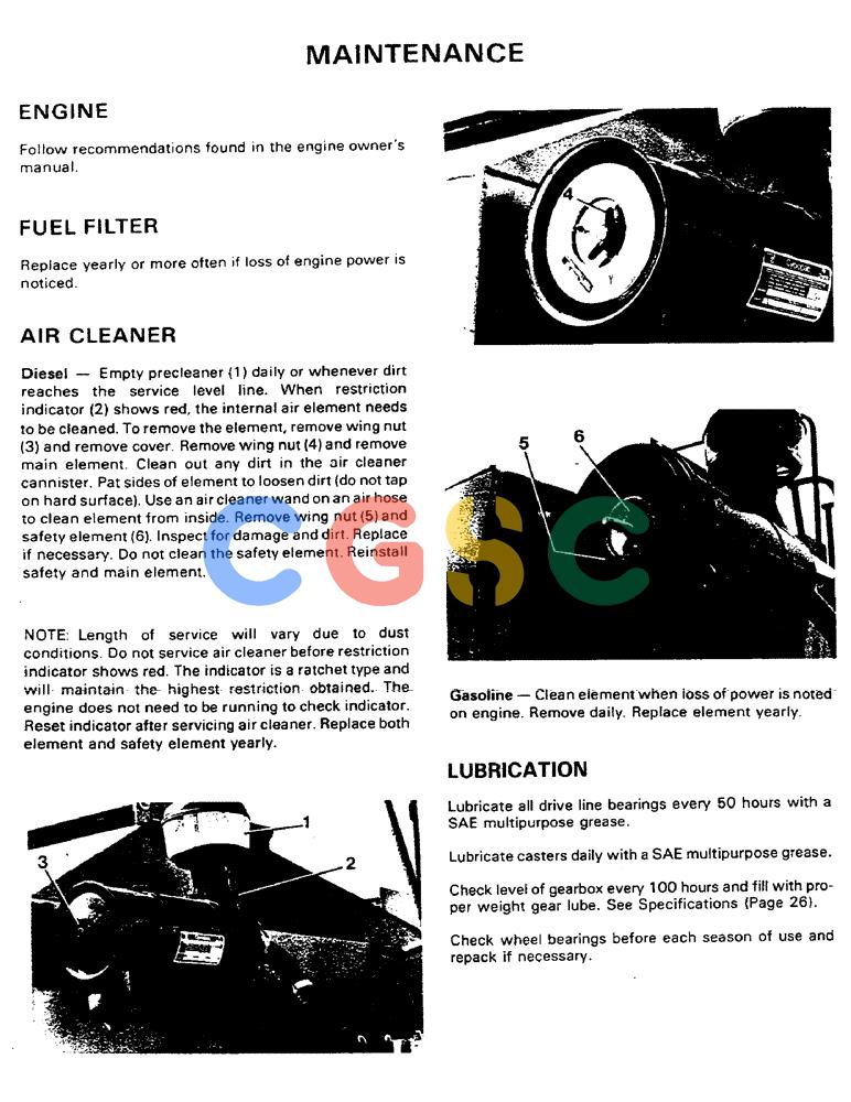 凯斯零件查询(1002) - CONCORD AIR SYSTEM (9/81-12/01) (23) - MAINTENANCE Case Agriculture