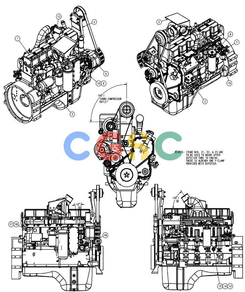 凯斯零件查询(FLX3510) - FLOATER (8/04-8/06) (02-002) - ENGINE GROUP, FLX3510 Case Agriculture