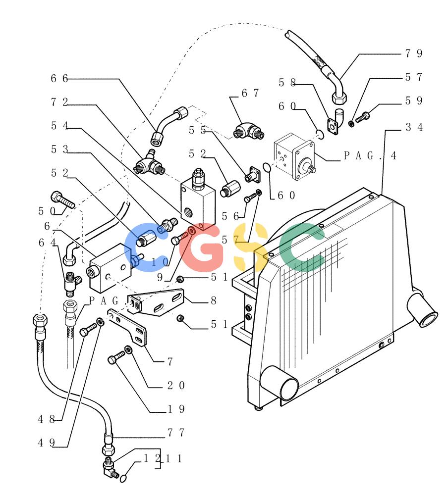 纽荷兰零件查询(DC180.B) - CRAWLER DOZER TIER 2 (3/03-) (0.505[01]) - ENGINE - RELATED PARTS New Holland Constructuion