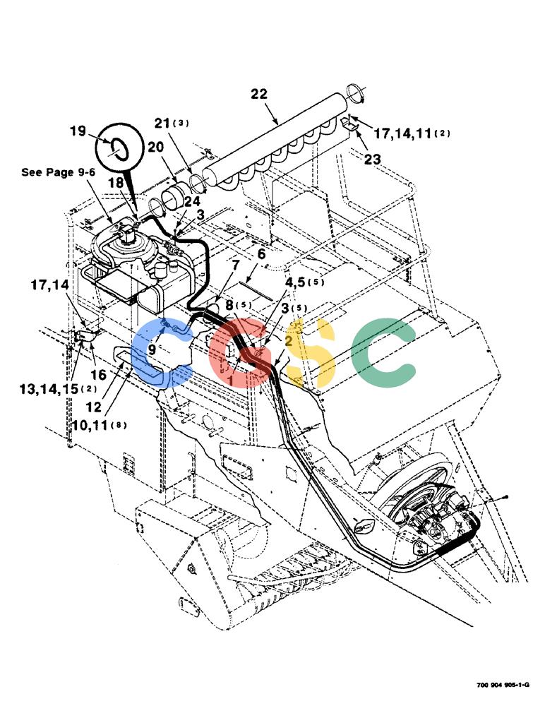 凯斯零件查询(8585) - KNOTTER BLOWER KIT (1/98-12/00) (9-14) - KNOTTER BLOWER KIT, 8585, HK40954 KNOTTER BLOWER KIT COMPLETE Case Agriculture