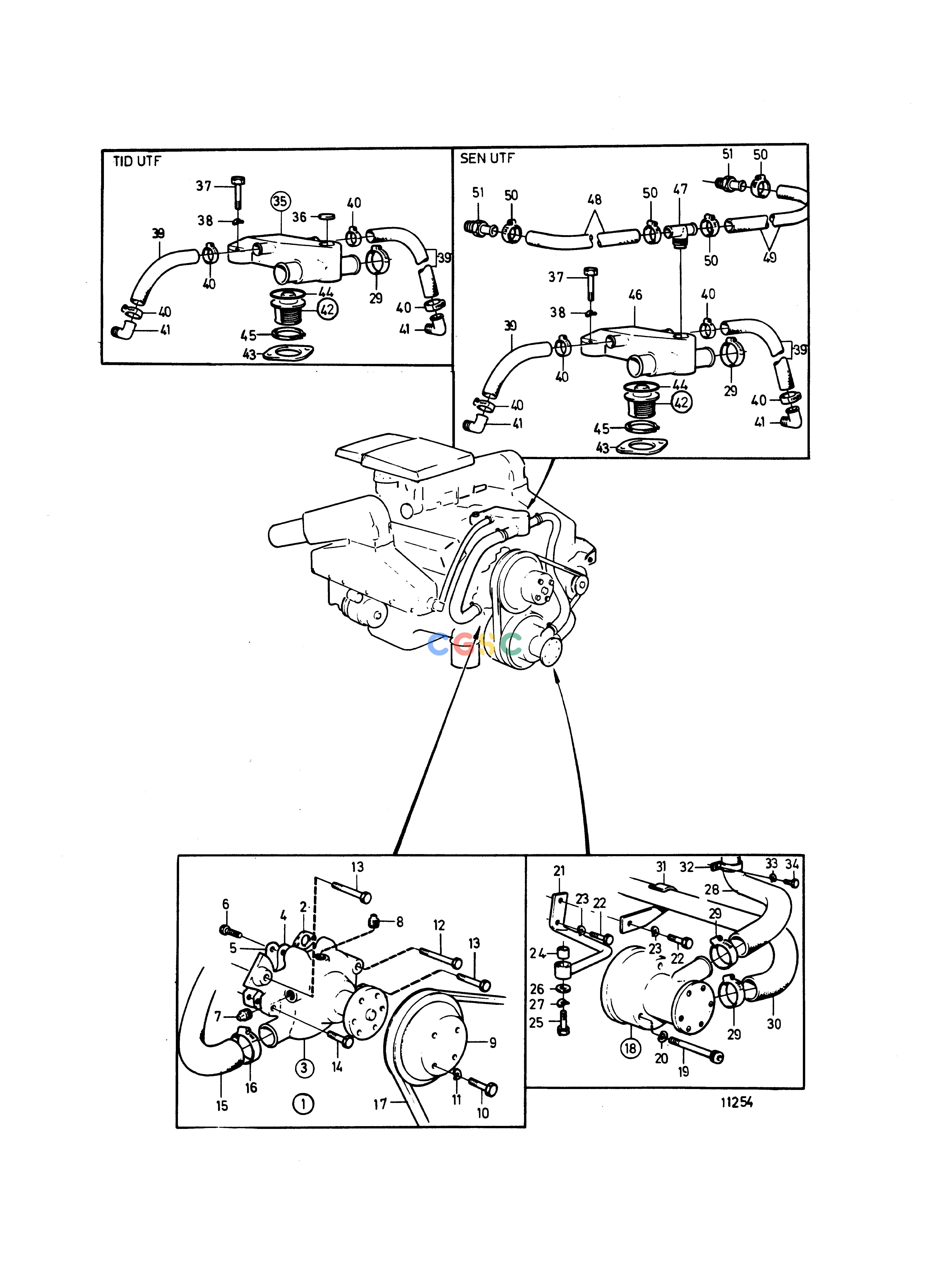 沃尔沃零件查询430; 430A; 430B; 431A; 431B; 432A; 434A; 500B; 501B; 570A; 572A; 740B; DP-A; DP-A1; DP-A2; DP-C; DP-C1; DP-C1 1.95; DP-C1 2.30; DP-D; DP-D1; DP-D1Cooling SystemCooling System: BEPC Volvo Penta Parts catalog