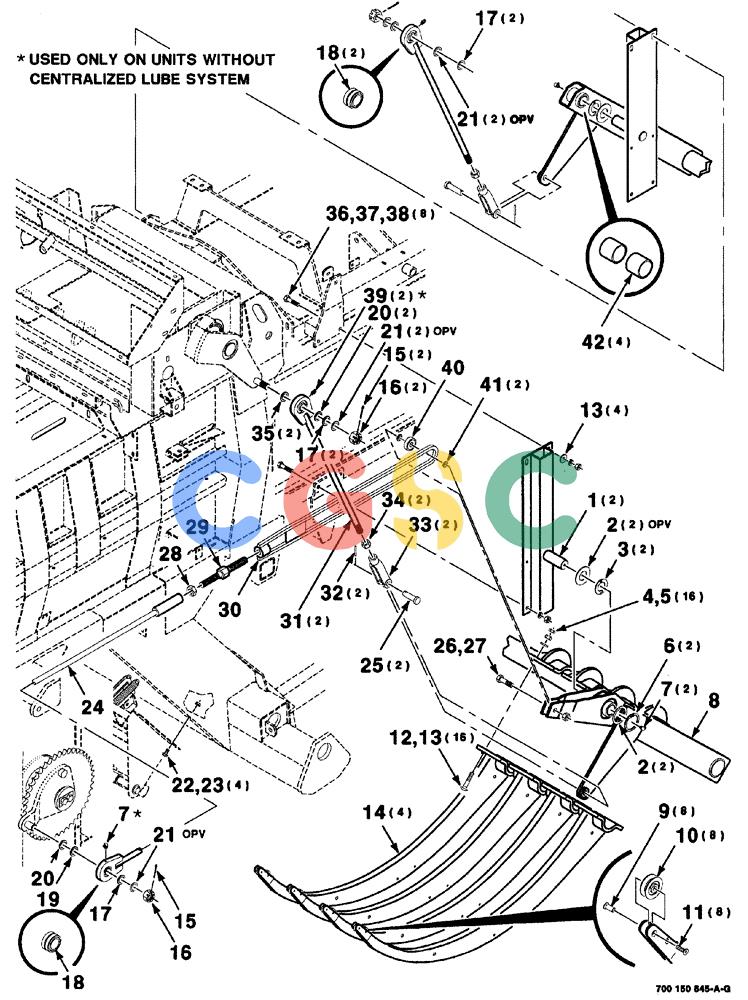凯斯零件查询(8575) - CASE IH MID-SIZE RECTANGULAR BALER (NORTH AMERICA) (1/95-12/00) (02-040) - NEEDLE ASSEMBLY, S.N. CFH0163129 AND LATER Case Agriculture