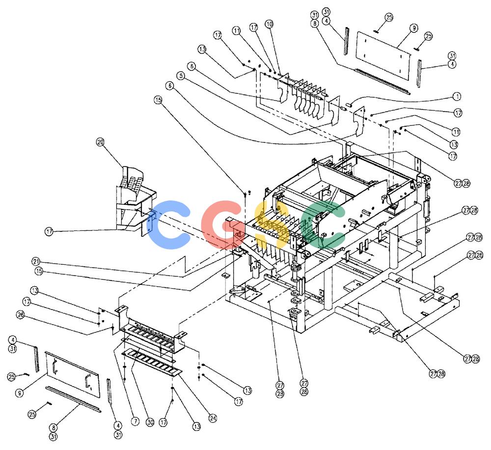 凯斯零件查询(810) - FLEX-AIR APPLICATOR - 2009 (9/09-12/11) (01-017) - METER SYSTEM PARTS Case Agriculture