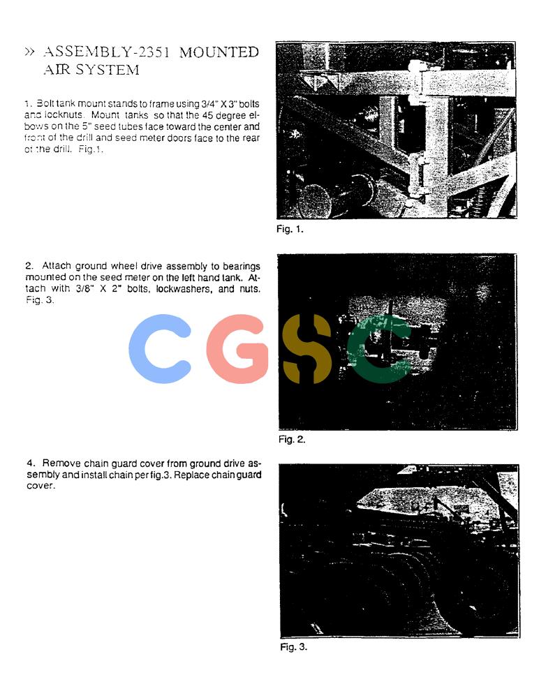 凯斯零件查询(2351) - CONCORD AIR SYSTEM (1/95-11/01) (11) - ASSEMBLY, 2351 MOUNTED AIR SYSTEM Case Agriculture