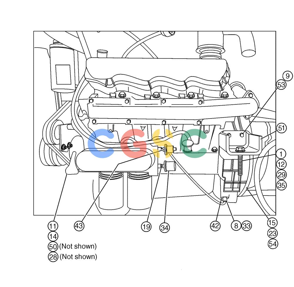 凯斯零件查询(4330) - TITAN FLOATER (6/98-8/99) (02-001[02]) - ENGINE GROUP (4330 ONLY) Case Agriculture