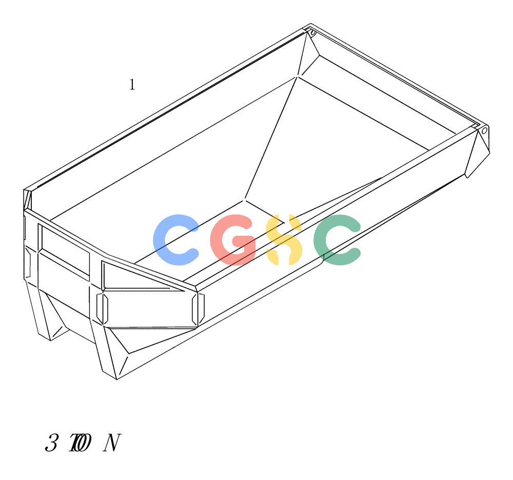 纽荷兰零件查询(AD300) - ARTICULATED DUMP TRUCK (1/01-) (5.800/2A[01]) - DUMPING SYSTEM - DUMP BODY INSTALLATION New Holland Constructuion