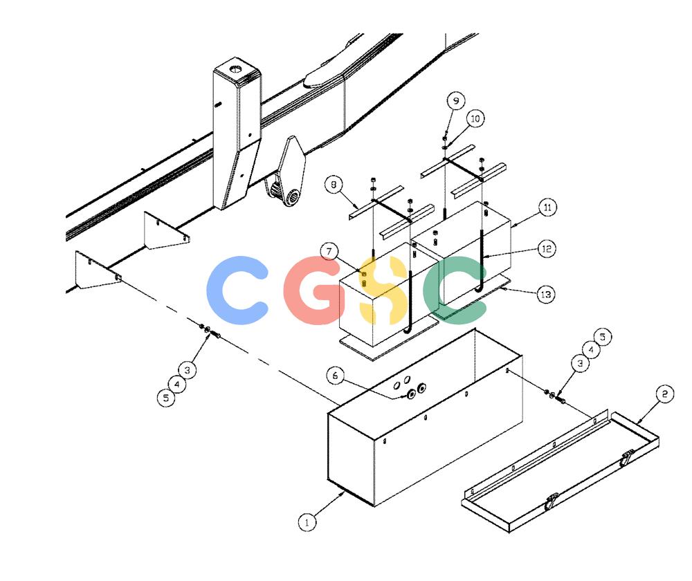 凯斯零件查询(4375) - TITAN FLOATER (5/98-8/99) (02-009) - BATTERY GROUP Case Agriculture