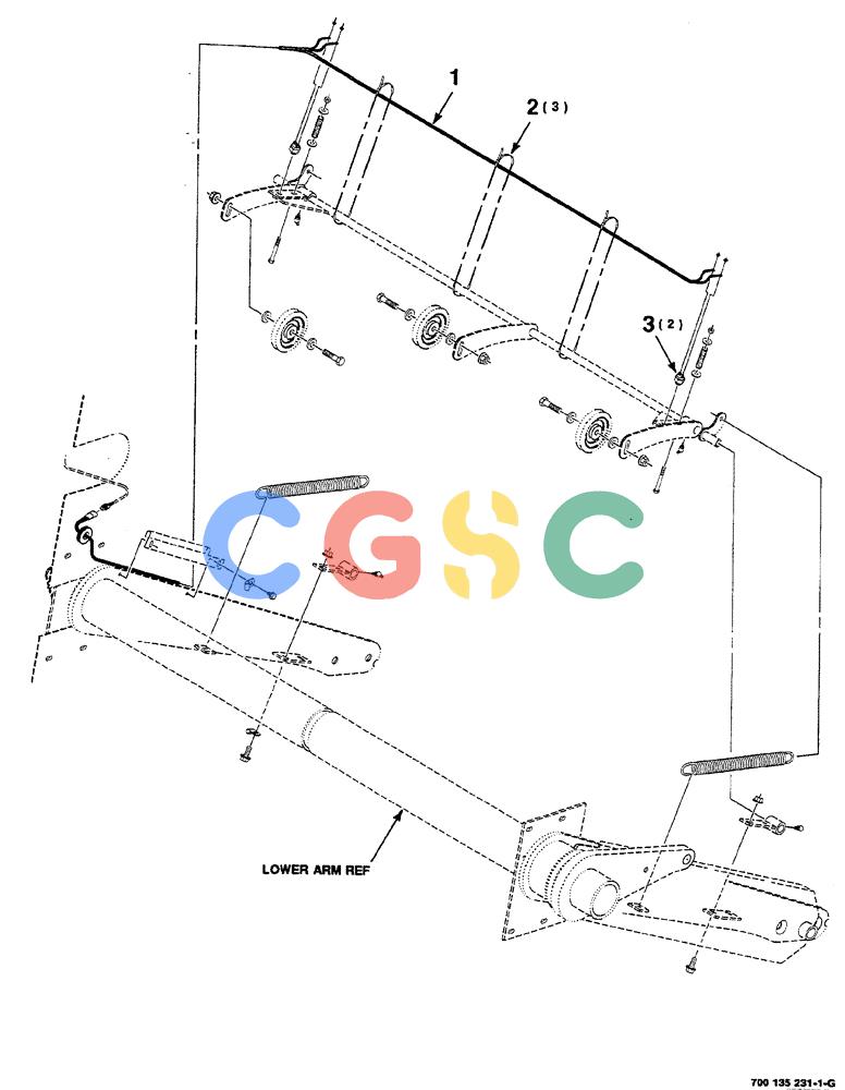 凯斯零件查询(RS561A) - CASE IH ROUND BALER (1/99-12/00) (4-016) - ELECTRICAL ASSEMBLY, BALE SHAPE MONITOR Case Agriculture